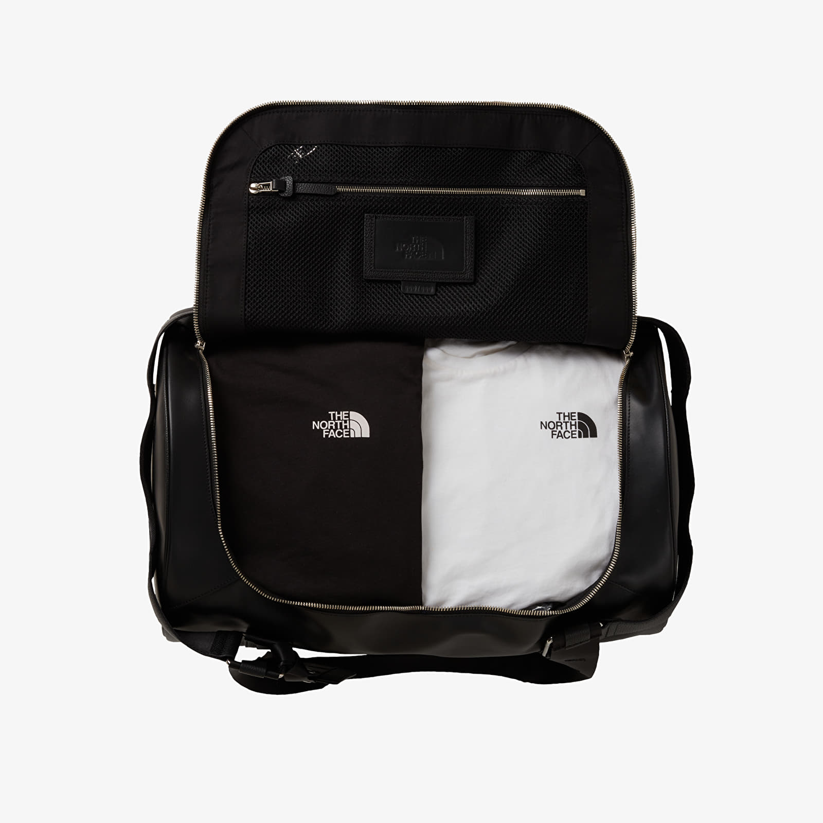 Duffle bag The North Face Base Camp Duffel Leather Se TNF Black