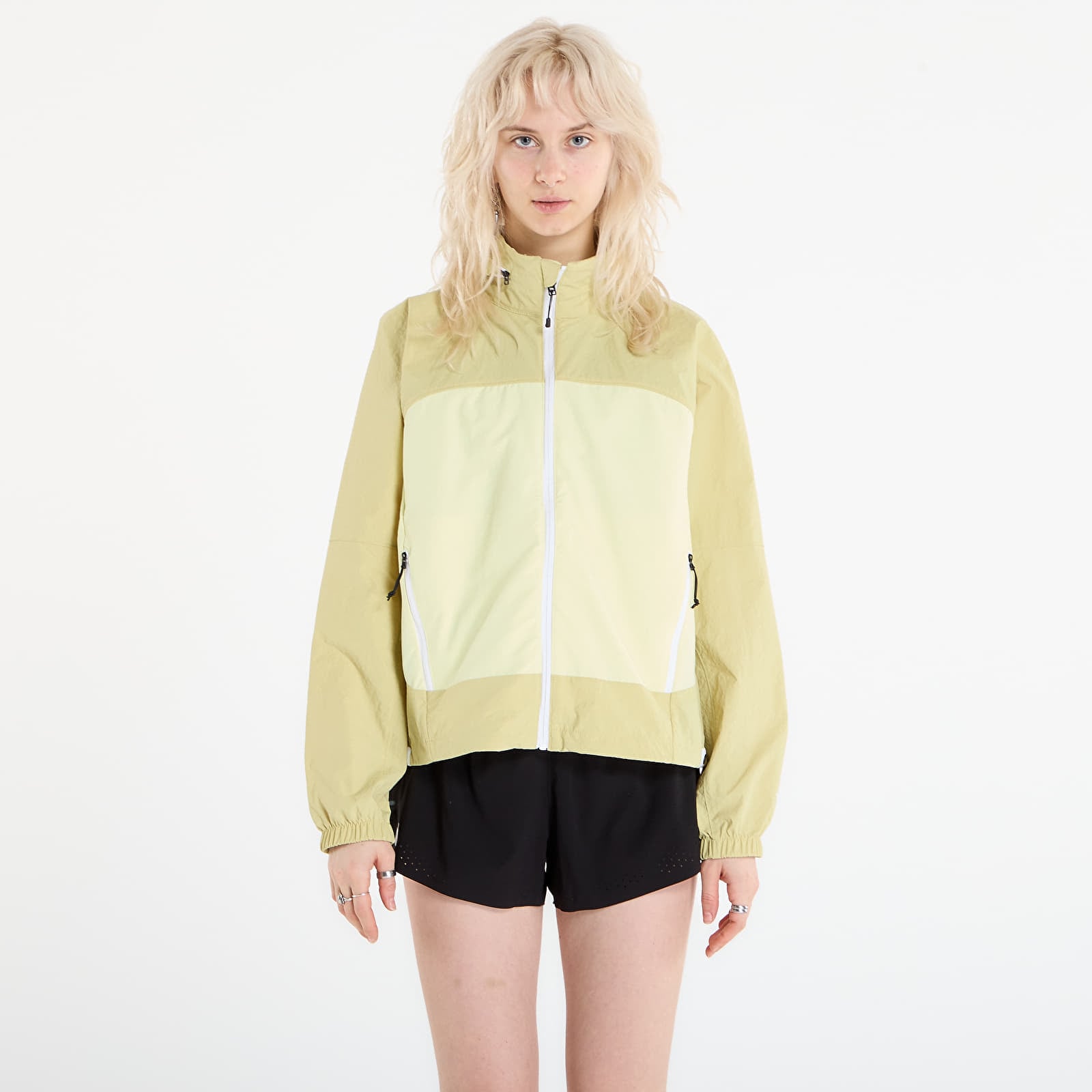 Women's Windbreakers The North Face Hke Utility Wind Jacket Lemon Mist/ Pear