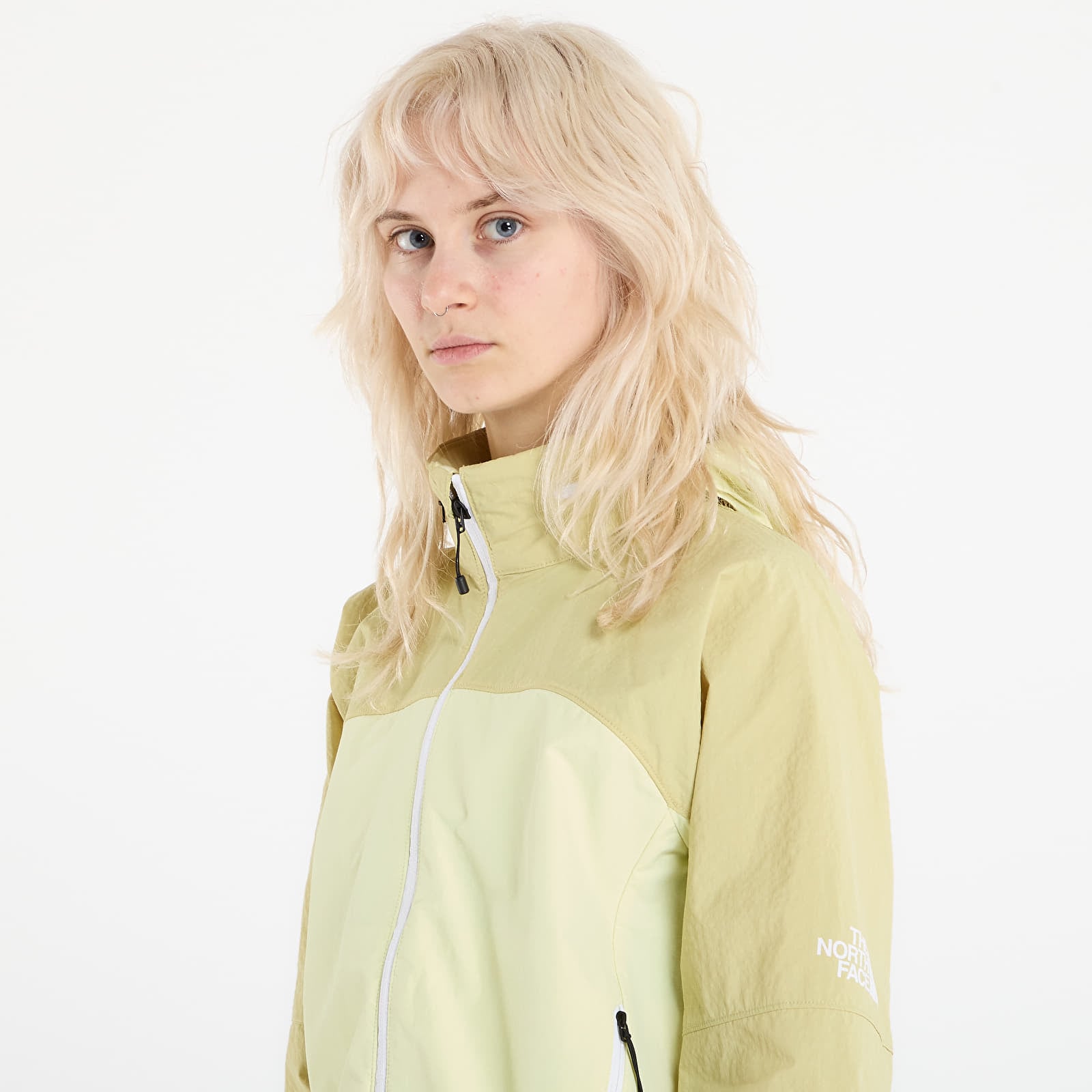 Women's Windbreakers The North Face Hke Utility Wind Jacket Lemon Mist/ Pear