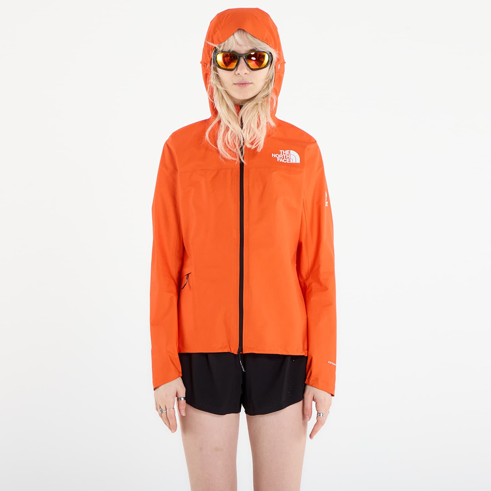 Women's Windbreakers The North Face Summit Superior Fl Jacket Lava Red