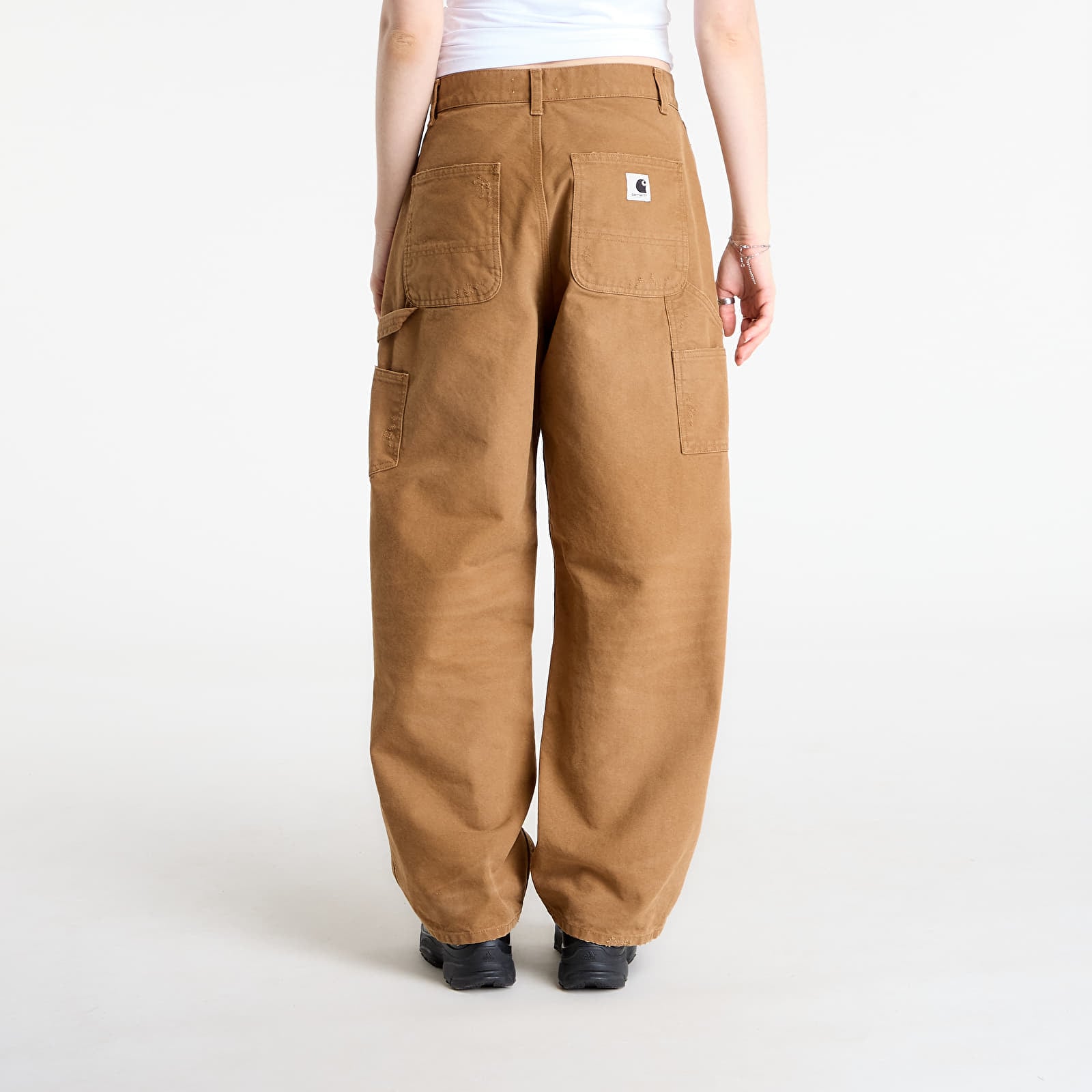 Hosen für Frauen Carhartt WIP W' Brandon Single Knee Pant Hamilton Brown