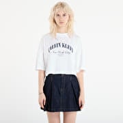 Calvin Klein Jeans Ss Cropped Boxy Heri Tee White