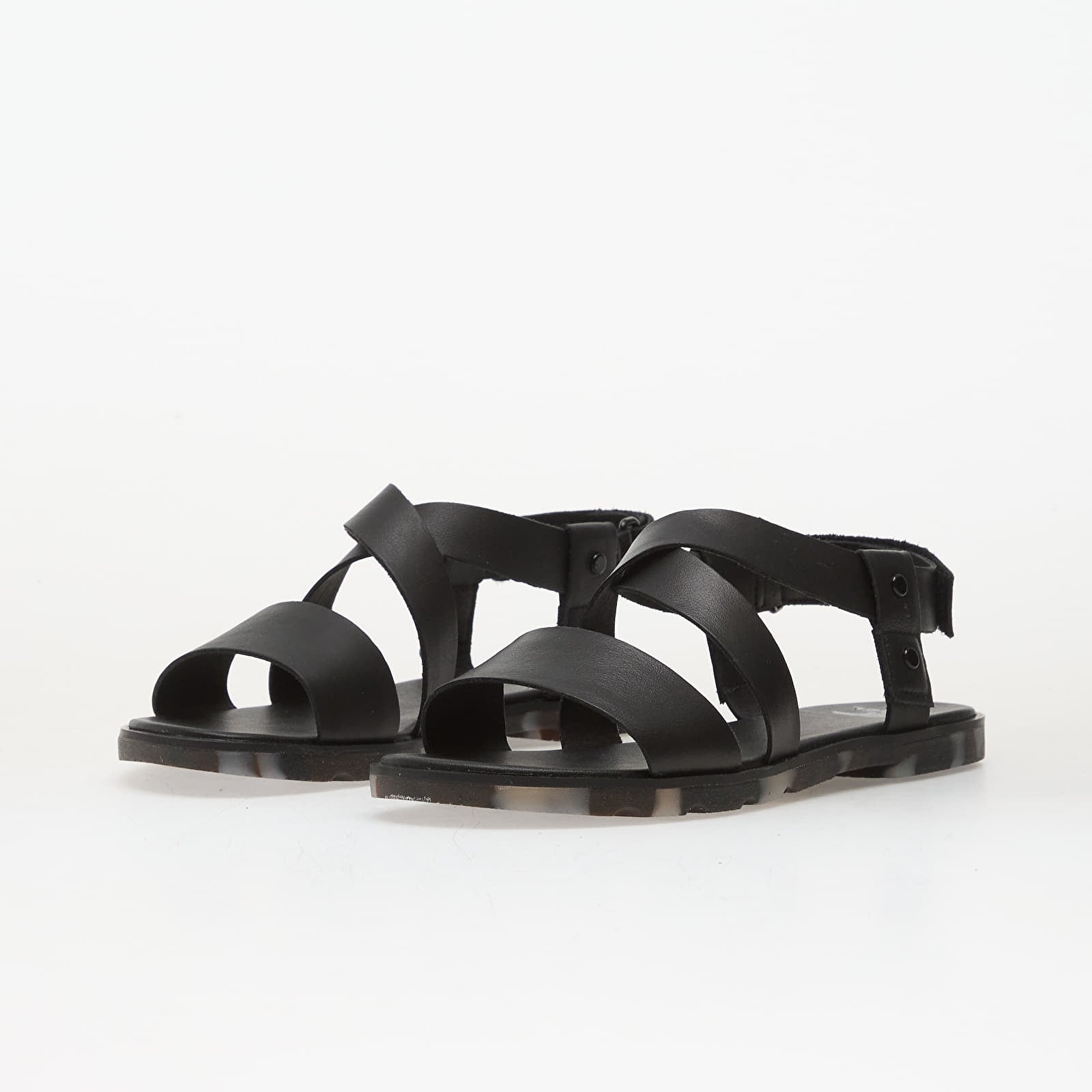 Women's sneakers and shoes Sorel Ella™ Iii Crisscross Sandal Black/ Dark Gra