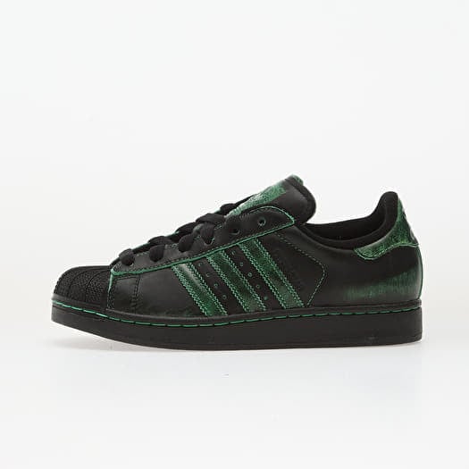 adidas Superstar II W Core Black/ Core Black/ Semi Screaming Green