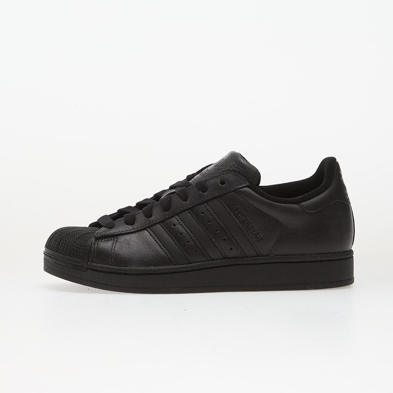 Women's sneakers and shoes adidas Superstar II W Carbon/ Core Black/ Gold Metallic