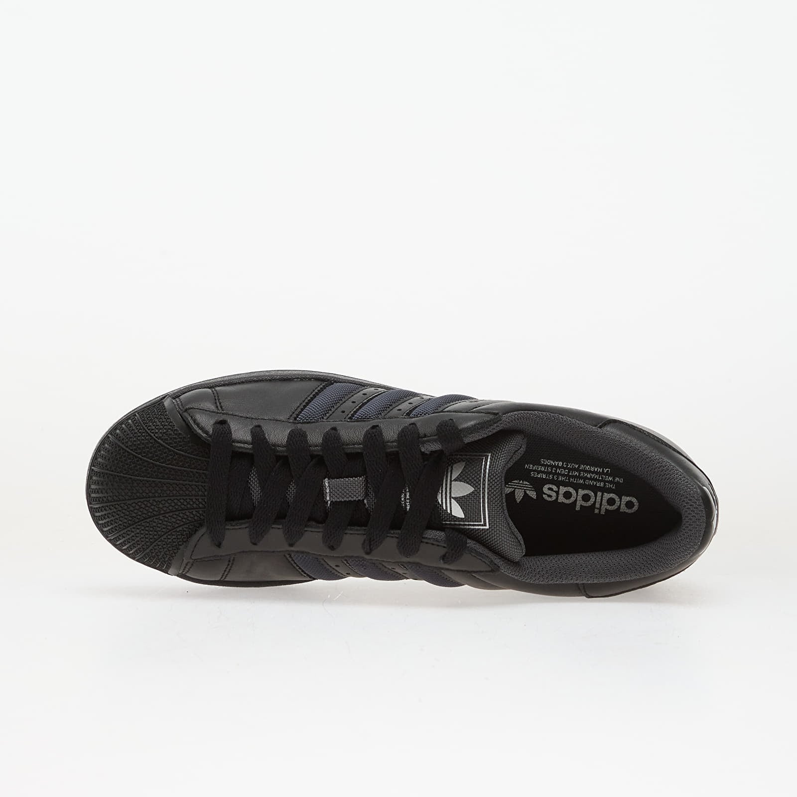 Férfi cipők adidas Superstar II Core Black/ Grey Six/ Silver Metallic
