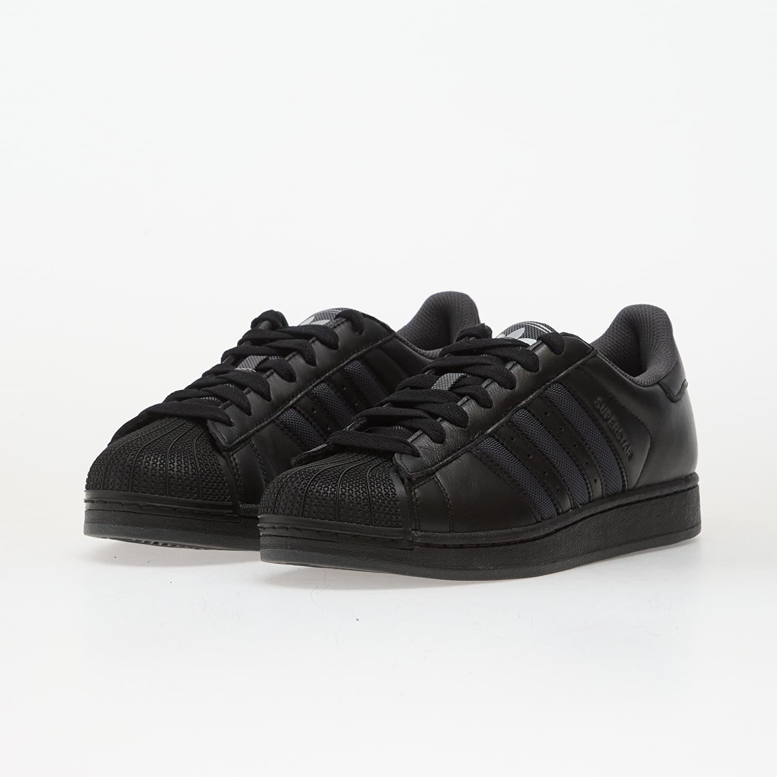 Férfi cipők adidas Superstar II Core Black/ Grey Six/ Silver Metallic