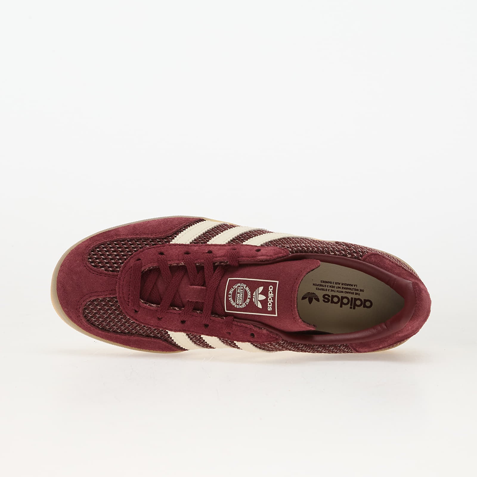 Women's sneakers and shoes adidas Gazelle Indoor W Shadow Red/ Wonder Beige/ Shadow Red