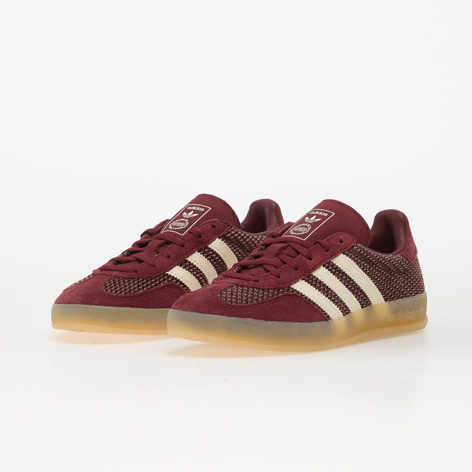 Women's sneakers and shoes adidas Gazelle Indoor W Shadow Red/ Wonder Beige/ Shadow Red