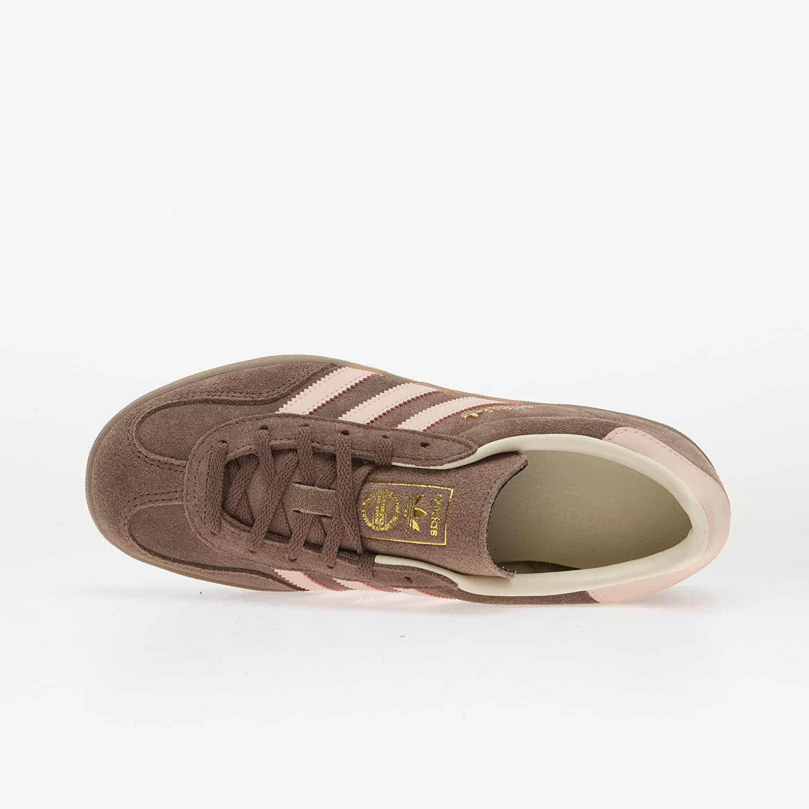 Ženske tenisice adidas Gazelle Indoor W Earth Strata/ Wonder Aqua/ Gum5