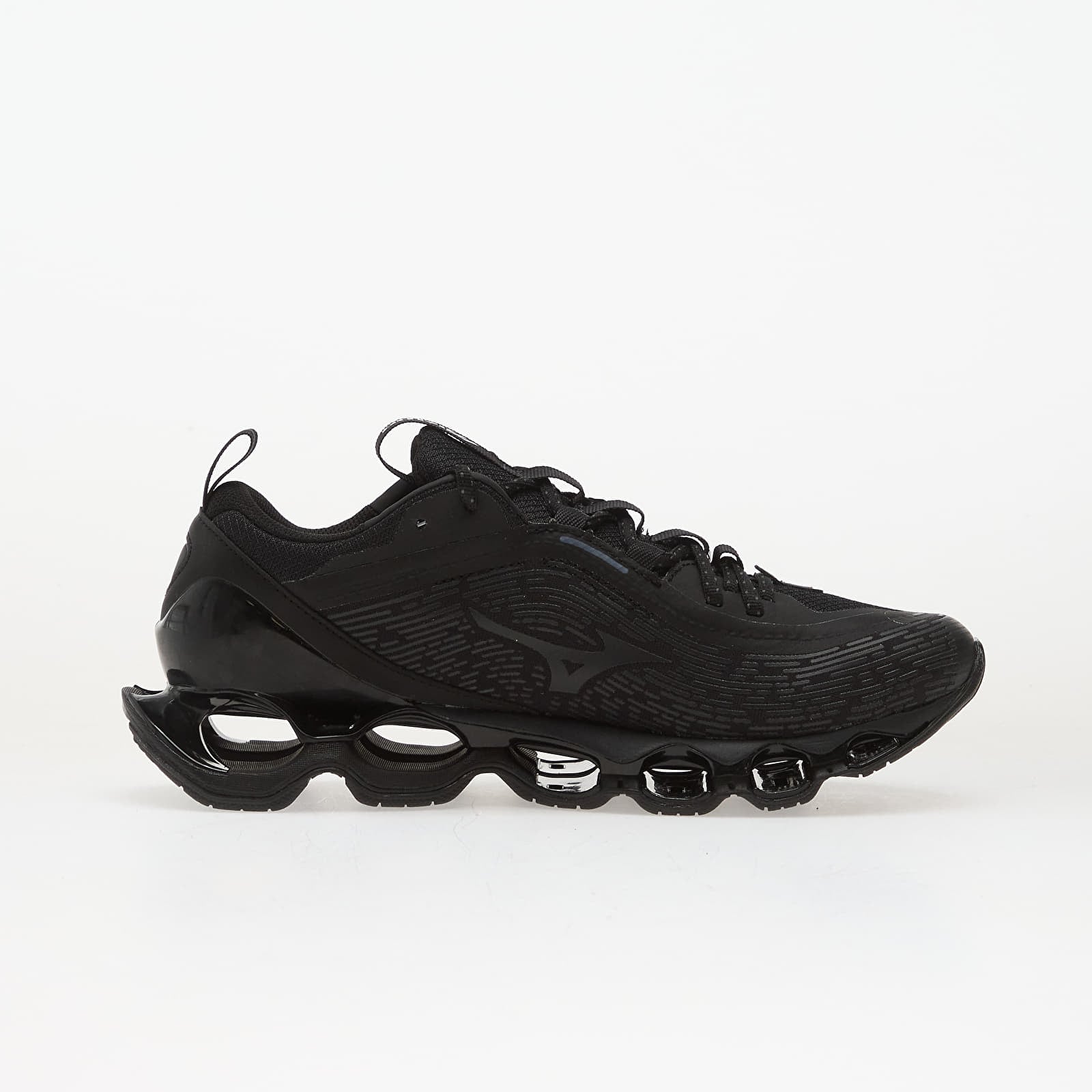 Men's sneakers and shoes Mizuno Wave Prophecy 13.2 (U) Black/ Black/ Iron Gate