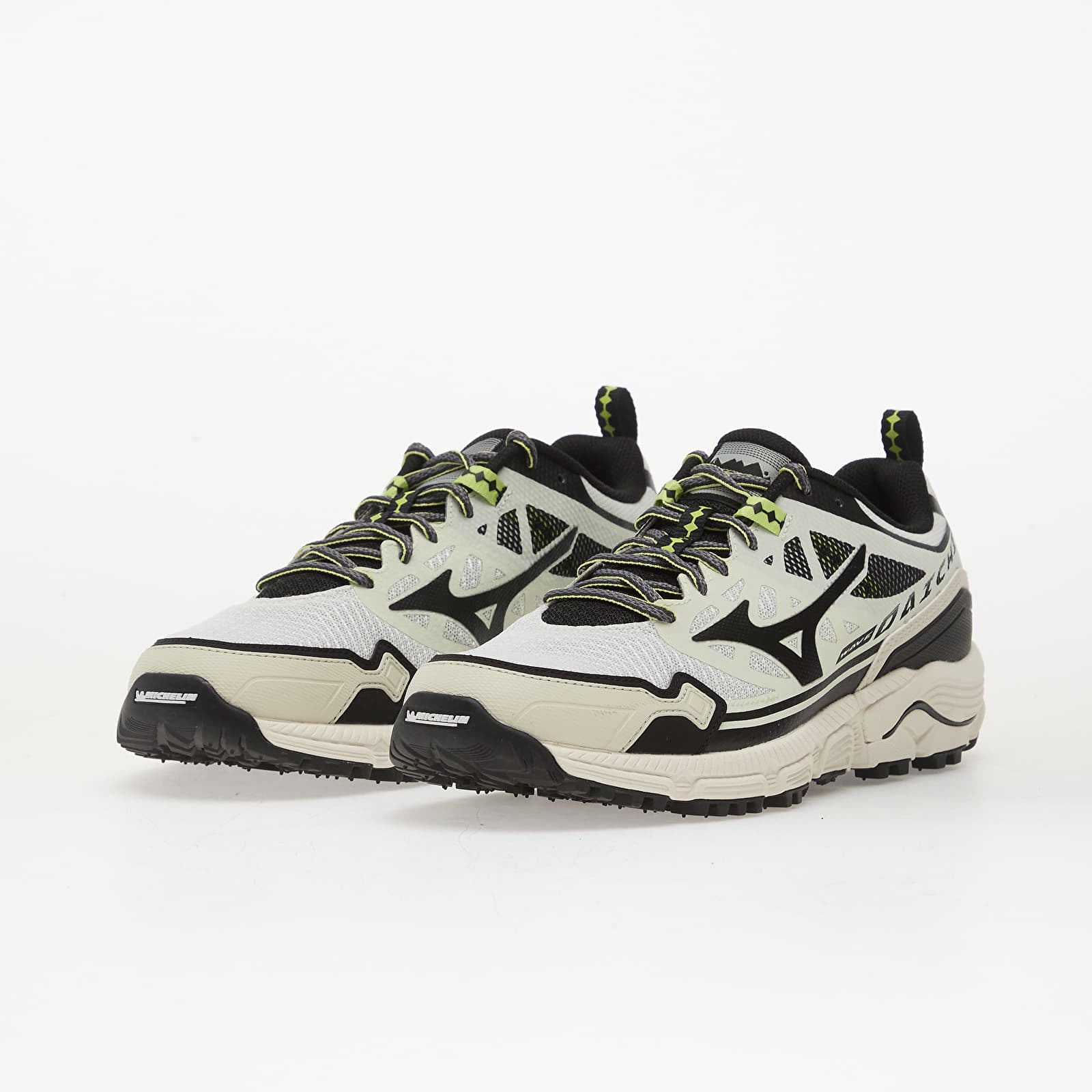 Pánske tenisky a topánky Mizuno Wave Daichi Ls (U) GF White/ Black/ Daiquiri Green
