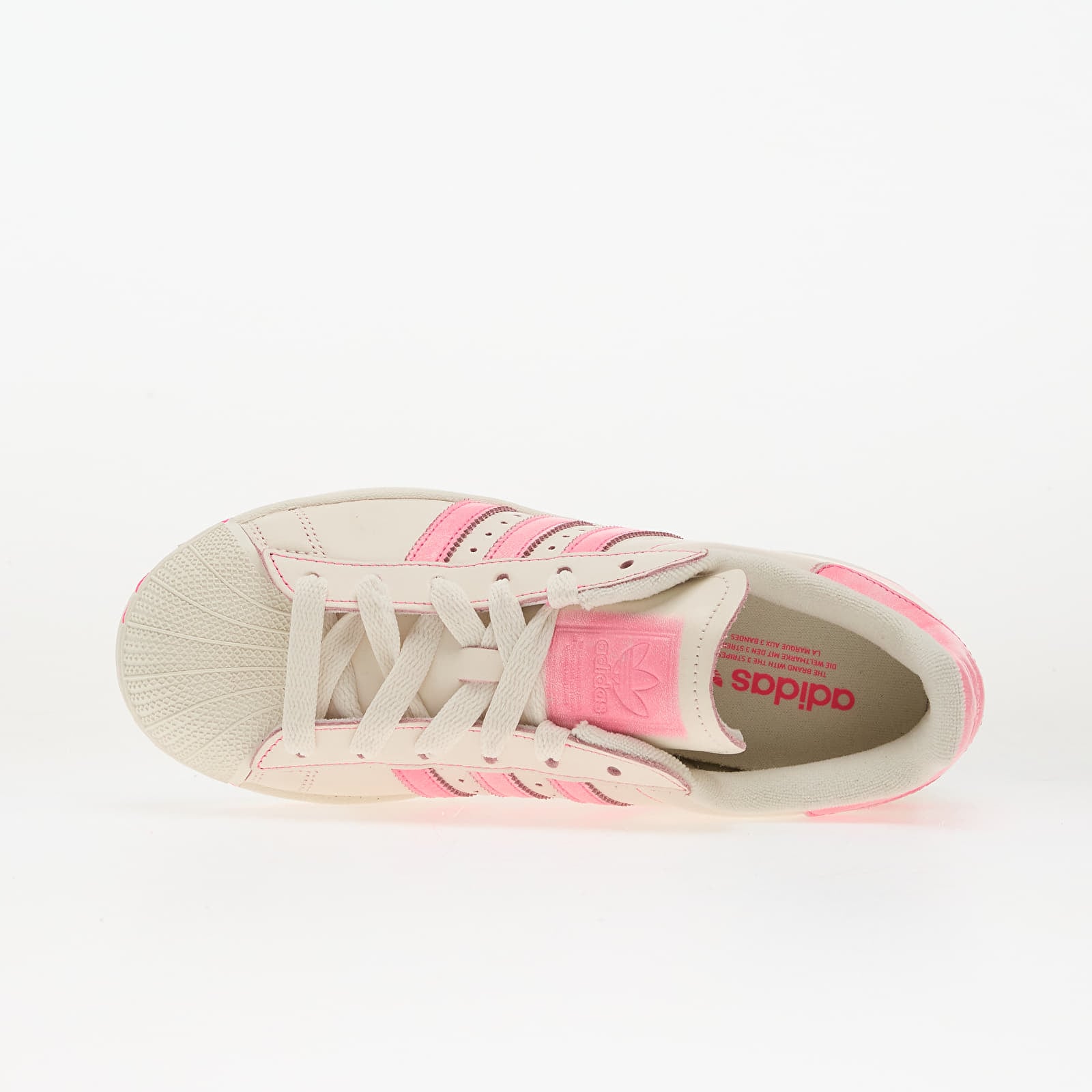 Ženske tenisice adidas Superstar II W Off White/ Off White/ Lucid Pink