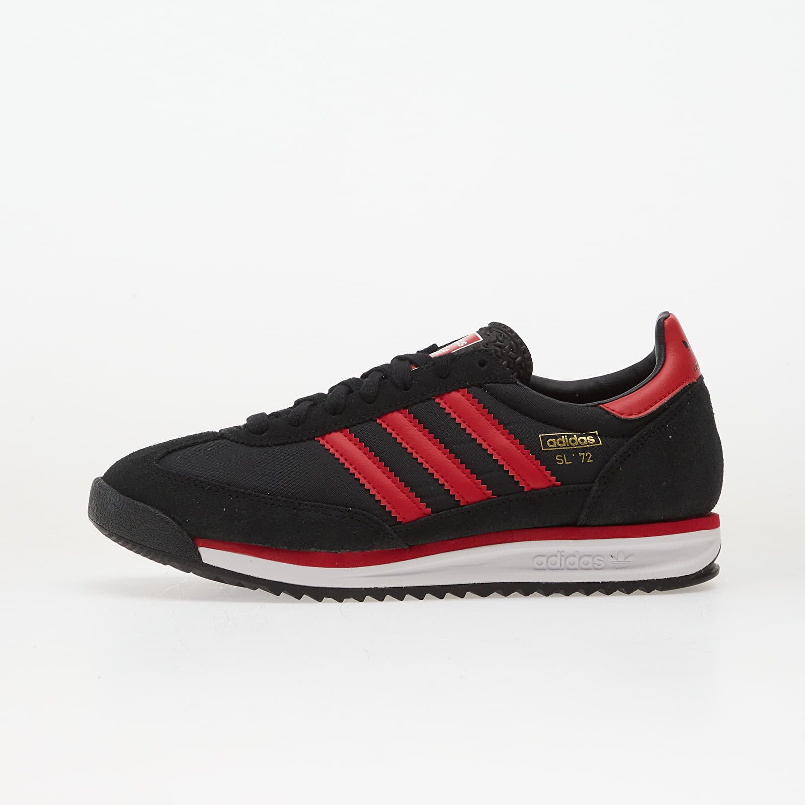 Férfi cipők adidas SL 72 Rs Core Black/ Better Scarlet/ Ftw White