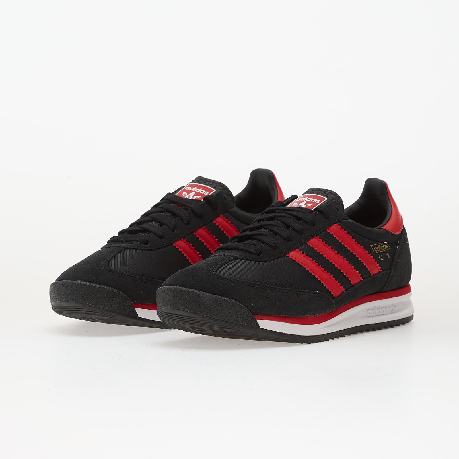 Férfi cipők adidas SL 72 Rs Core Black/ Better Scarlet/ Ftw White