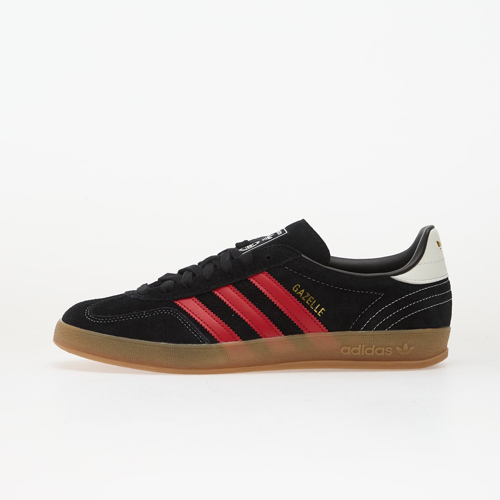 Férfi cipők adidas Gazelle Indoor Core Black/ Better Scarlet/ Gum4