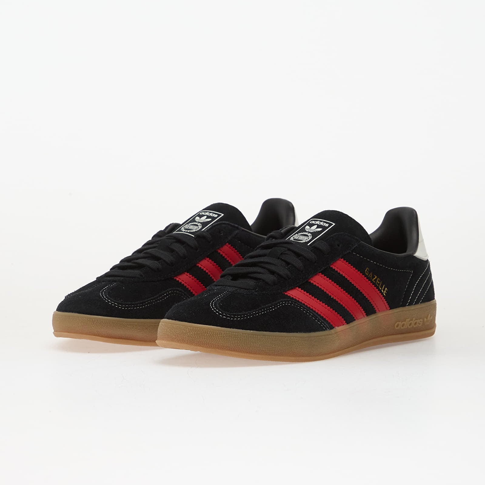 adidas Originals Sneakers adidas Gazelle Indoor Core Black/ Better Scarlet/ Gum4 EUR 37 1/3 - 6