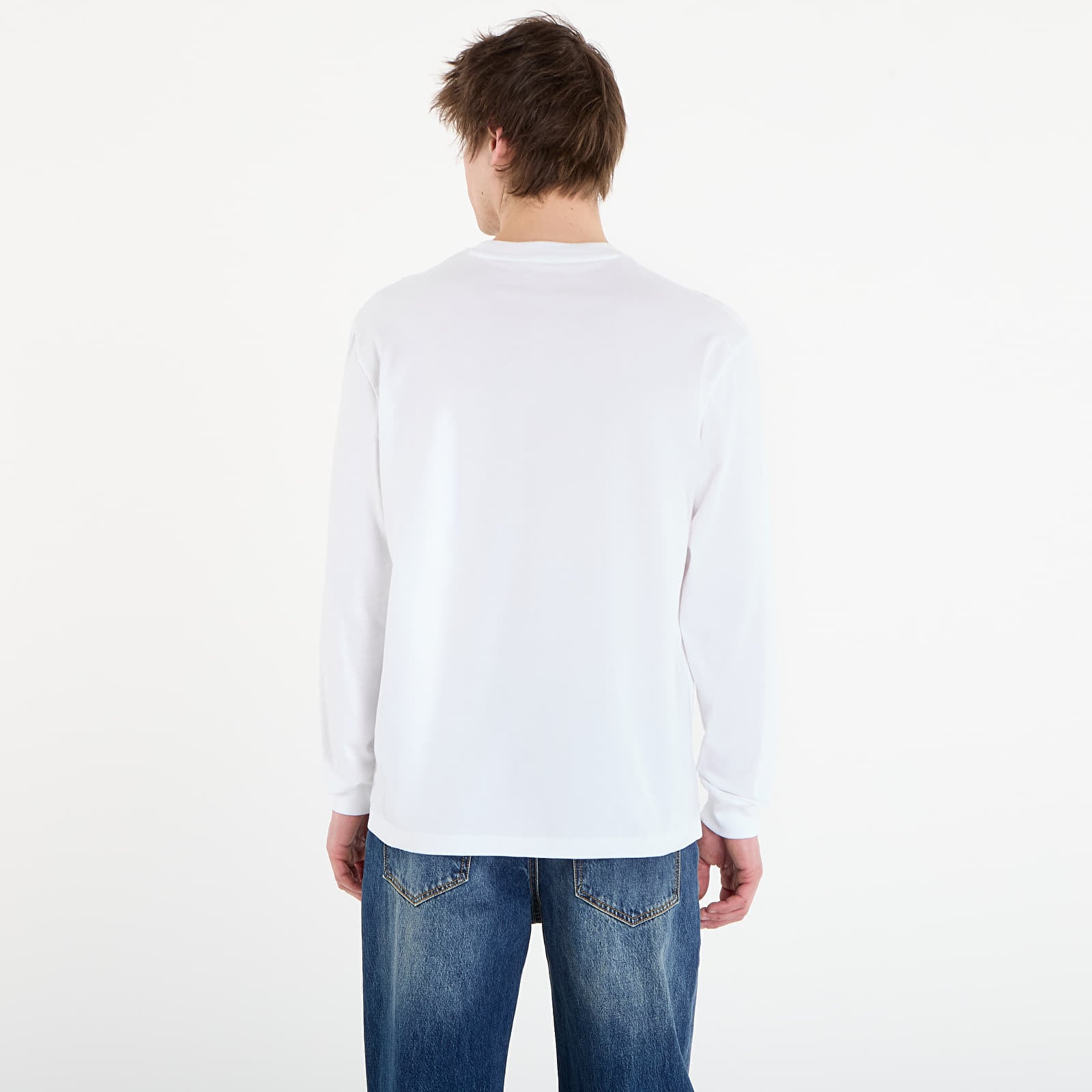 Férfi pólok LACOSTE Tee-Shirt White