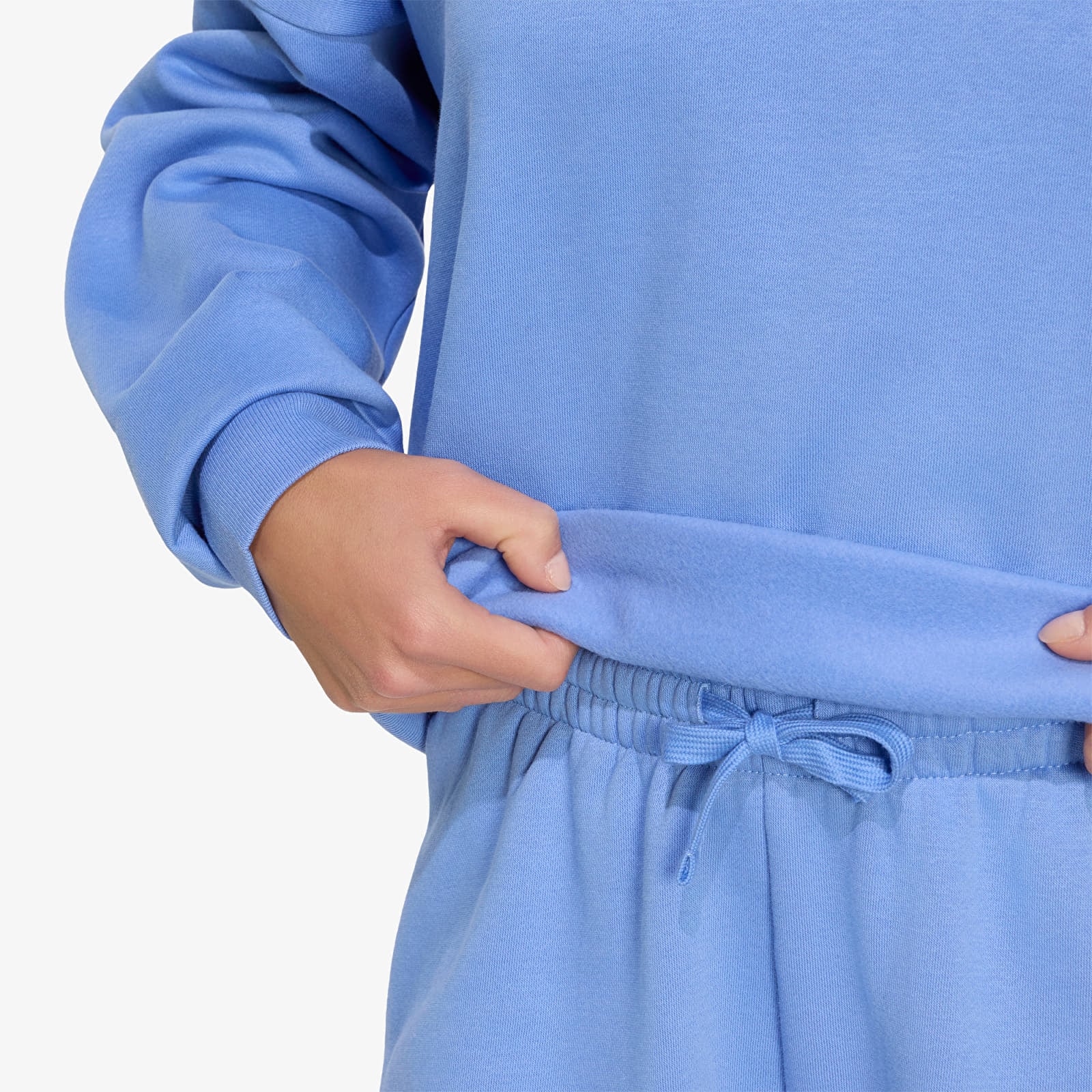 Moteriški džemperiai adidas W 3Ss Fl Hd2 Blue Fushion