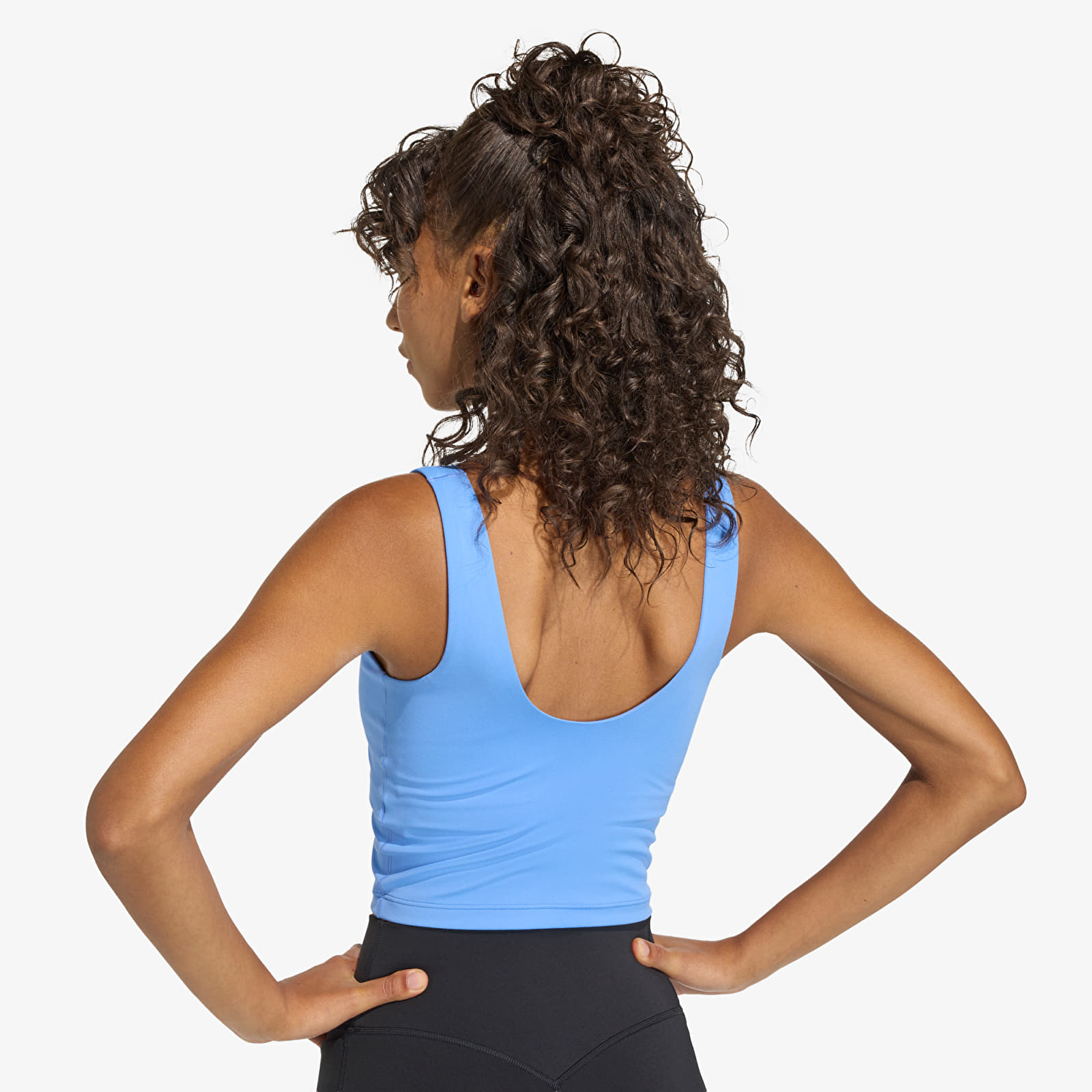 Topy adidas W 3Ss Tank Blue Fushion