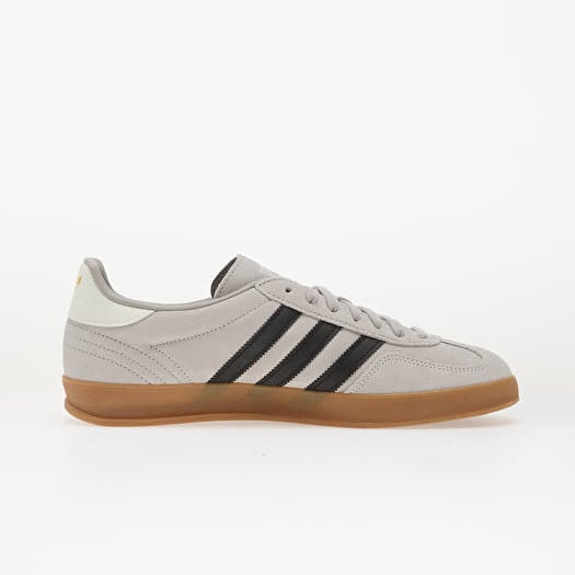 adidas Gazelle Indoor Grey Two/ Core Black/ Gum4 | Queens
