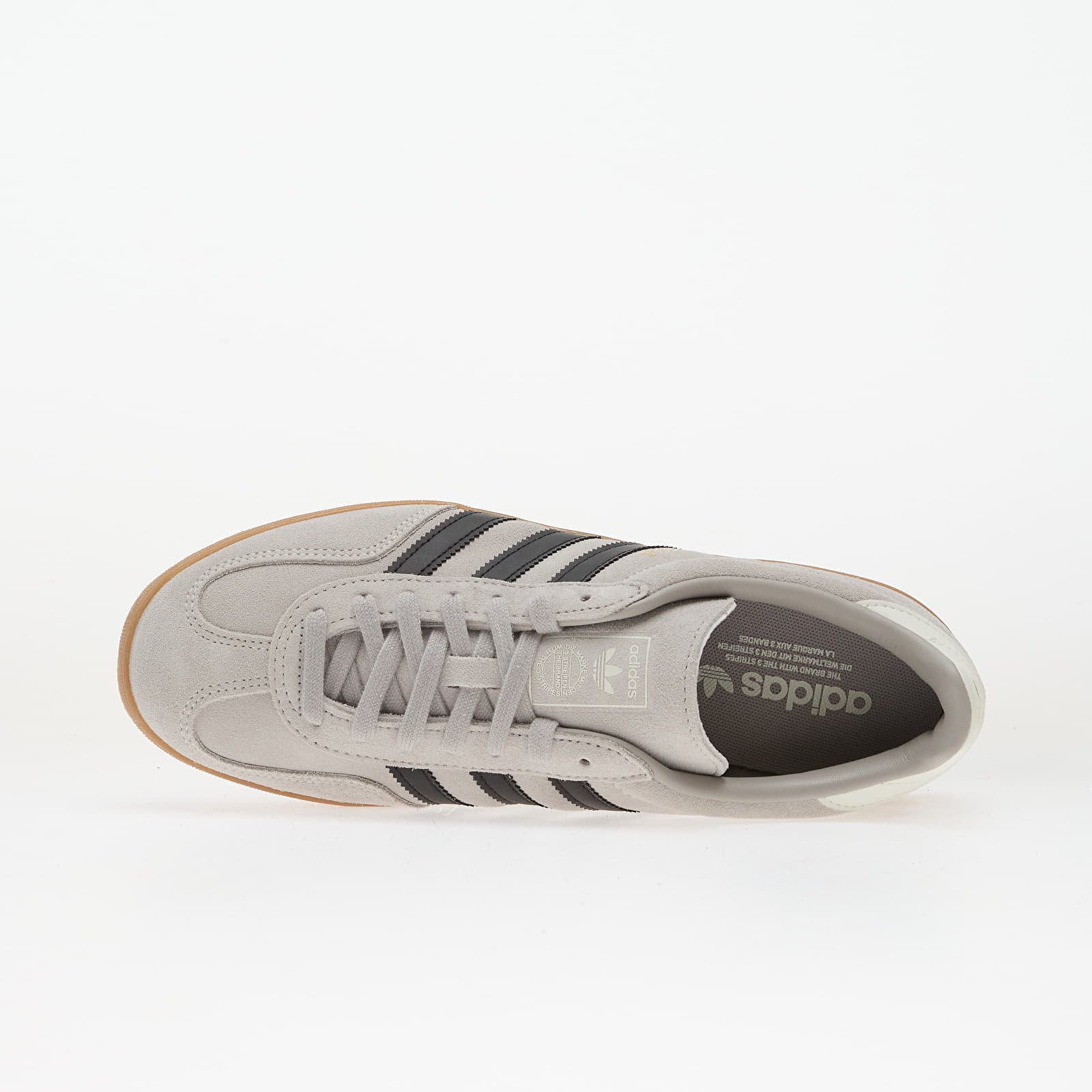 Férfi cipők adidas Gazelle Indoor Grey Two/ Core Black/ Gum4