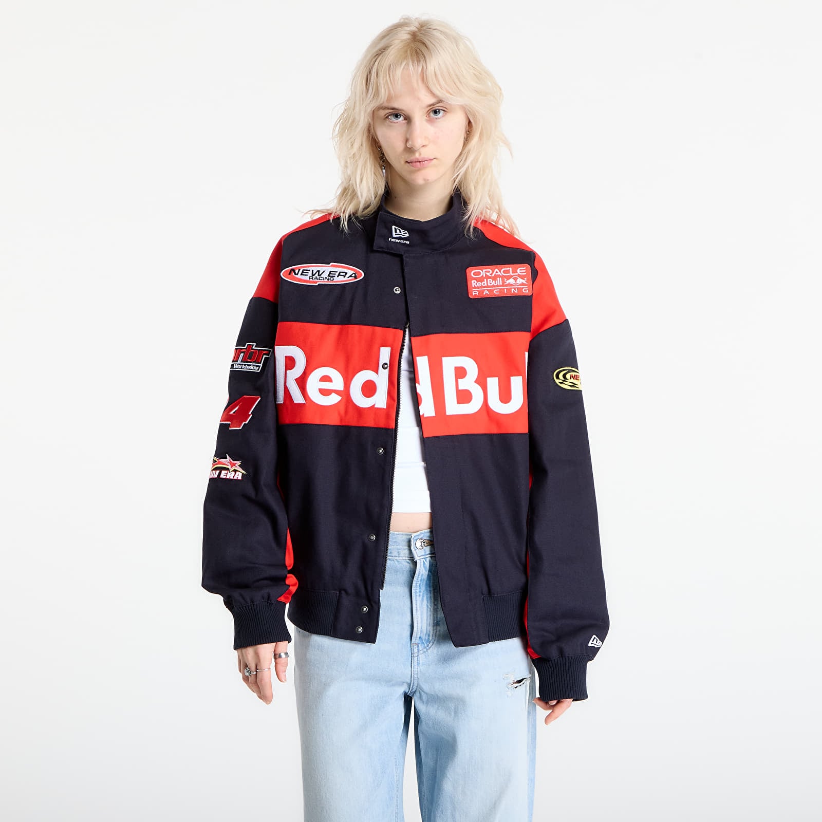 Men's jackets New Era Motorsport Red Bull F1 Jacket UNISEX Red