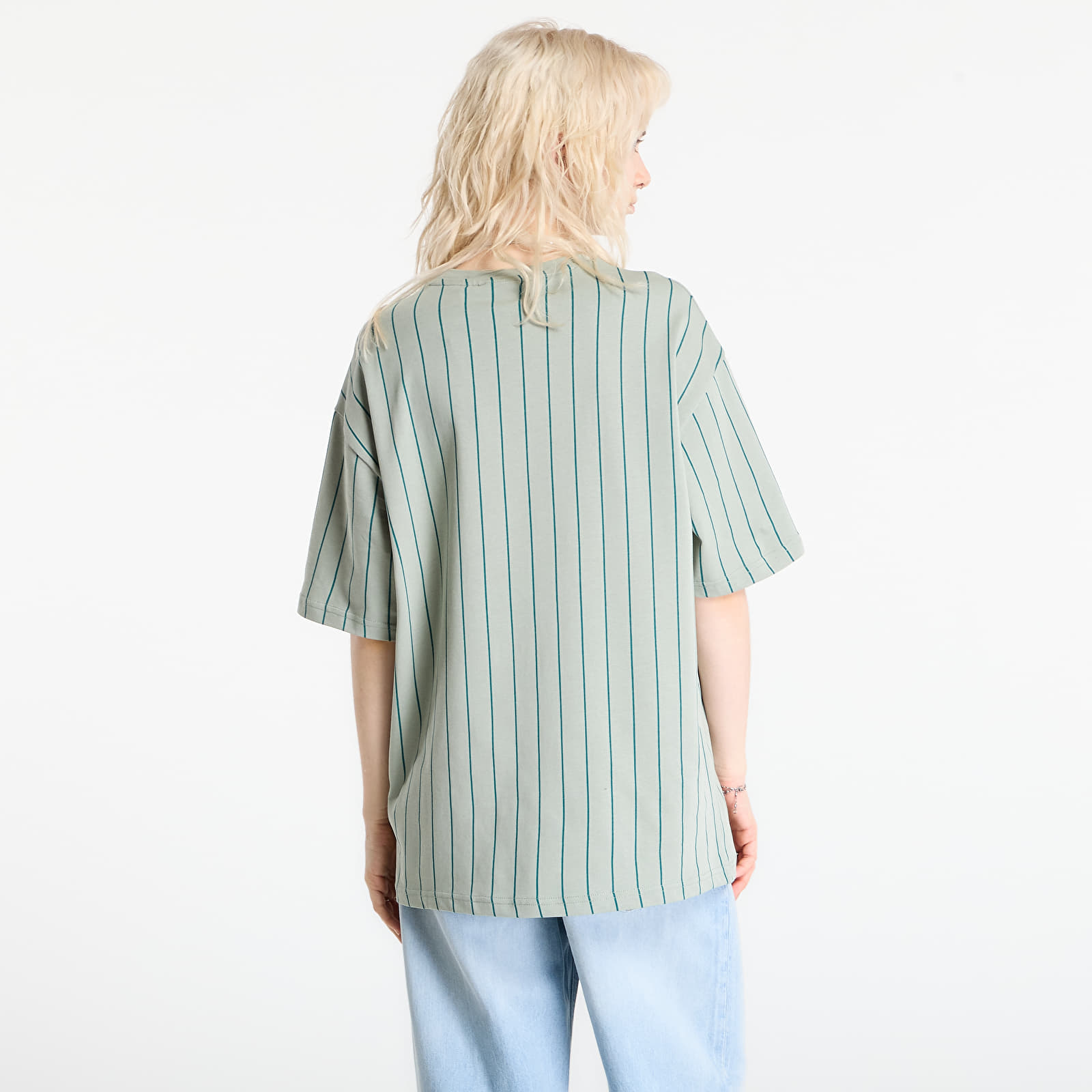 Men's T-shirts New Era Pinstripe Os Tee UNISEX EVG