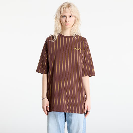 T-shirt New Era Pinstripe Os Tee UNISEX Brown