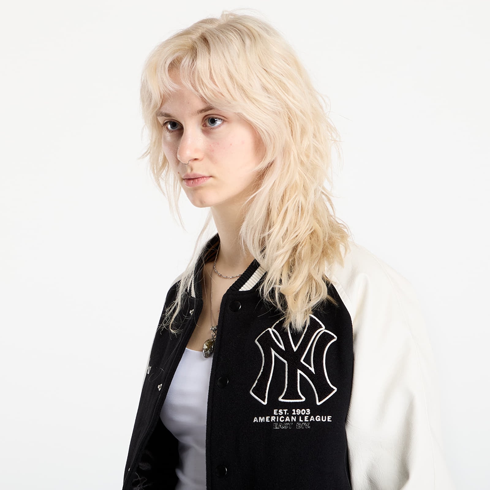 Men's jackets New Era MLB Varsity Jacket New York Yankees UNISEX Black