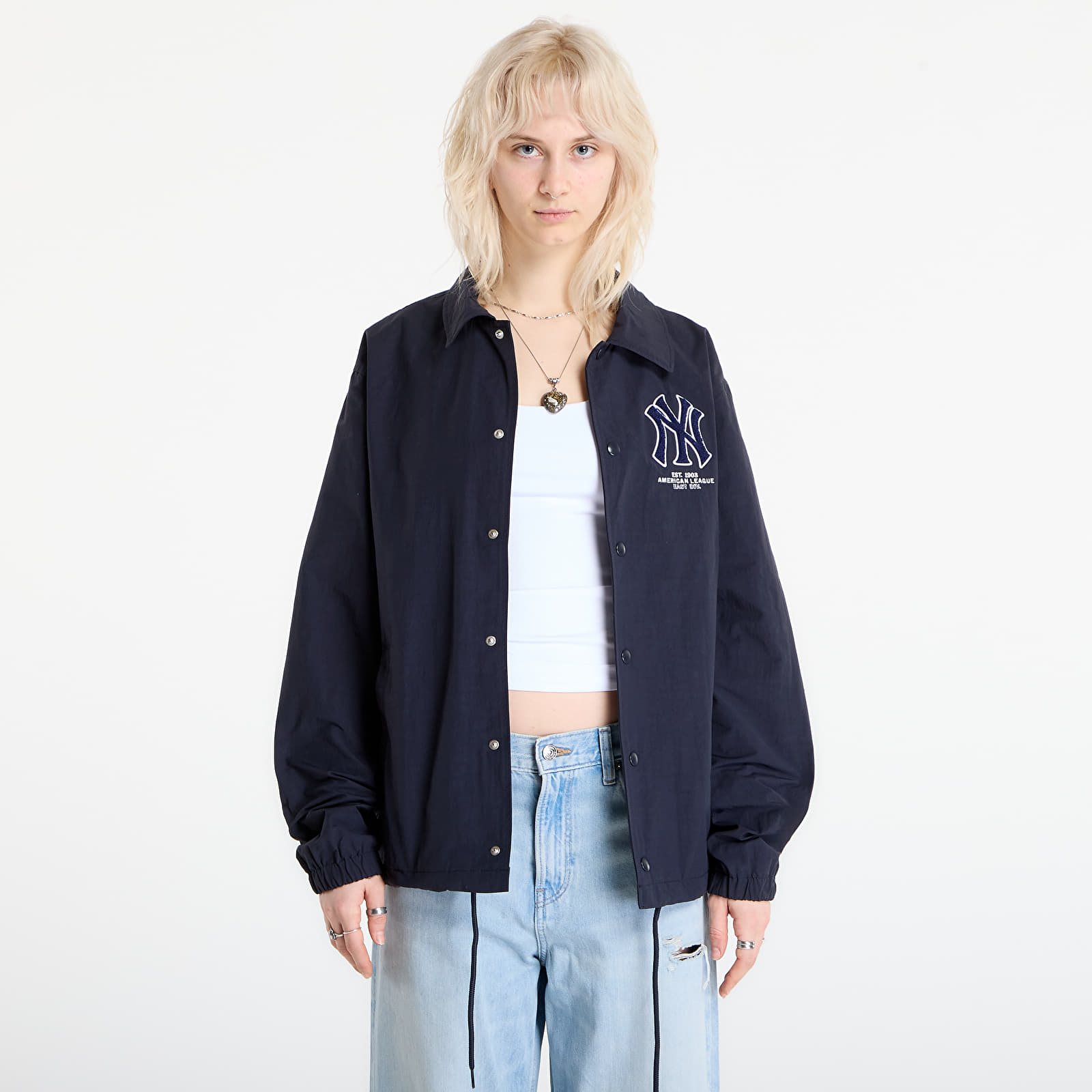 Men's jackets New Era MLB Coaches Jacket New York Yankees UNISEX Navy