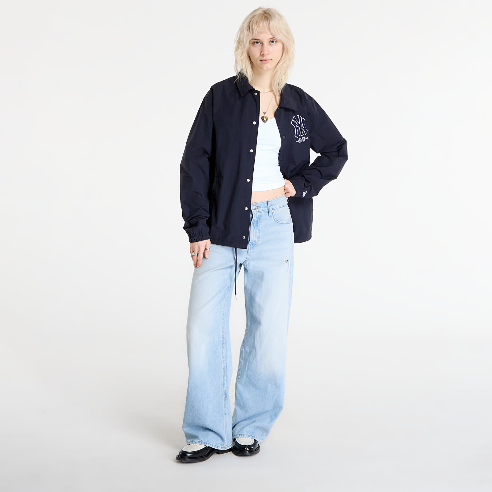 Men's jackets New Era MLB Coaches Jacket New York Yankees UNISEX Navy