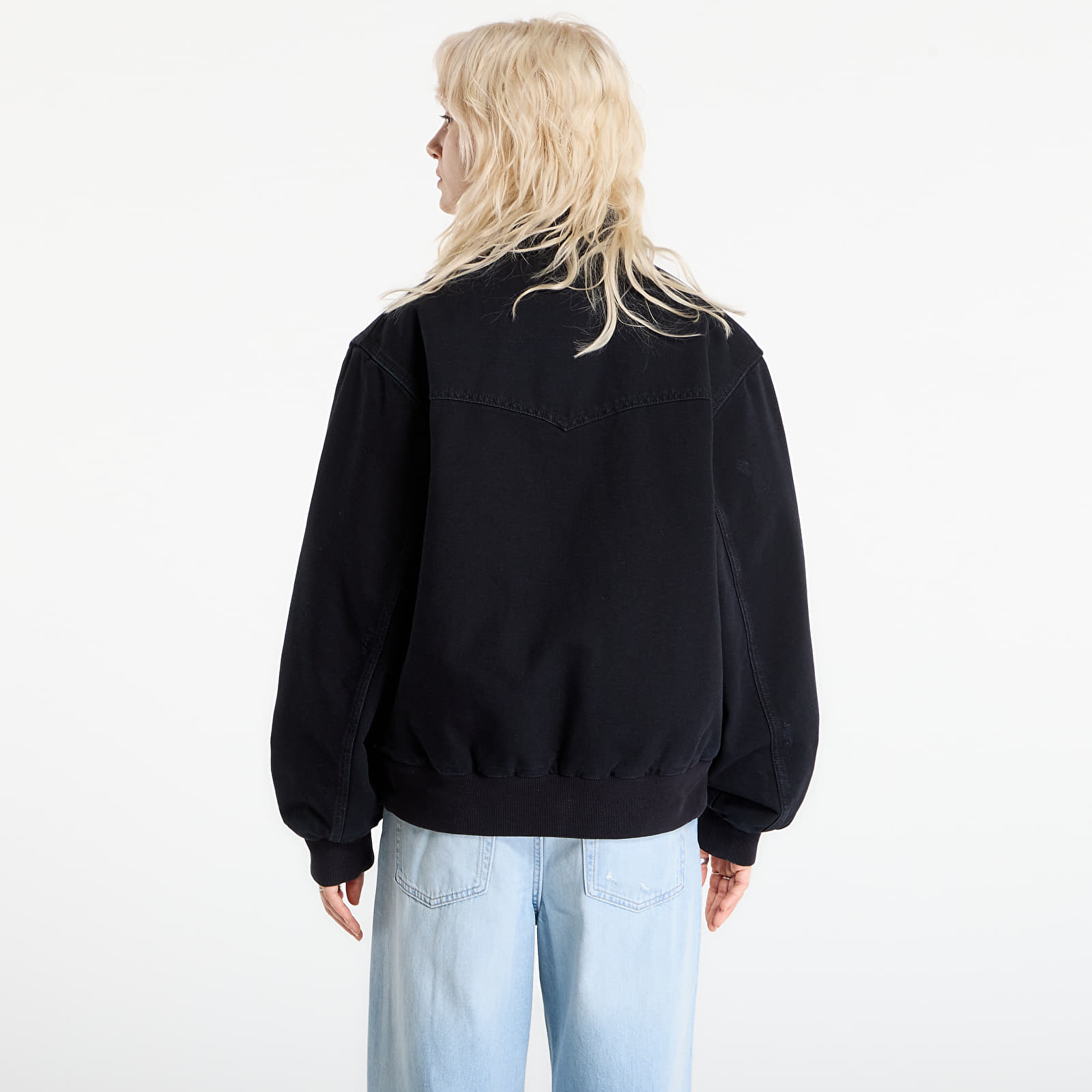 Herrenjacken Carhartt WIP OG Santa Fe Jacket UNISEX Black/ Black