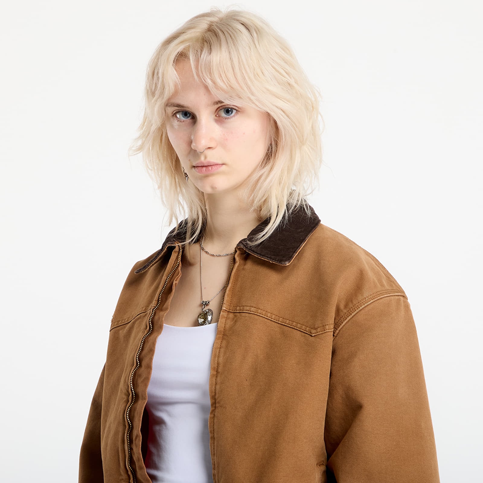 Jakker for menn Carhartt WIP OG Santa Fe Jacket UNISEX Hamilton Brown/ Tobacco