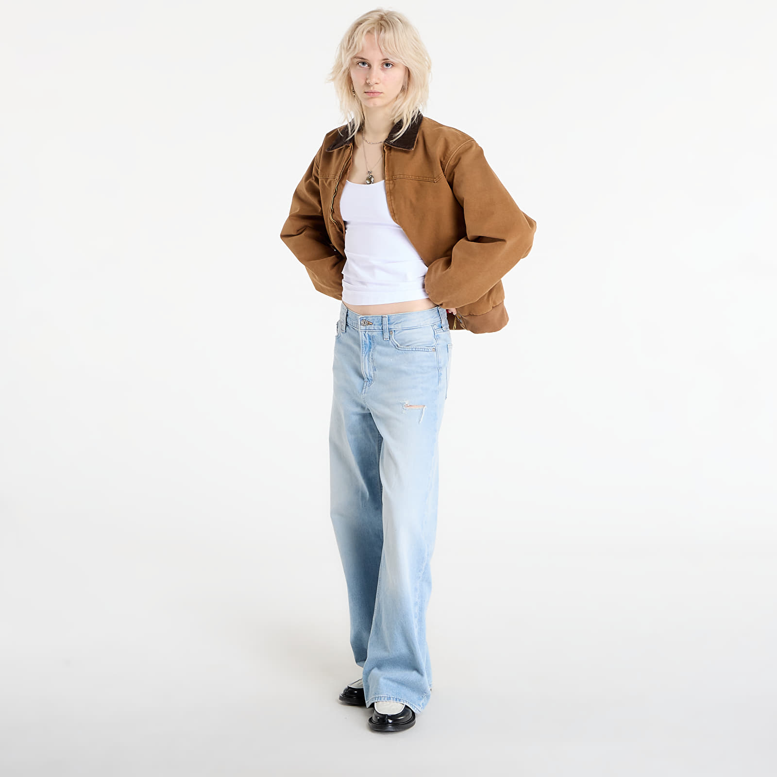 Jakker for menn Carhartt WIP OG Santa Fe Jacket UNISEX Hamilton Brown/ Tobacco