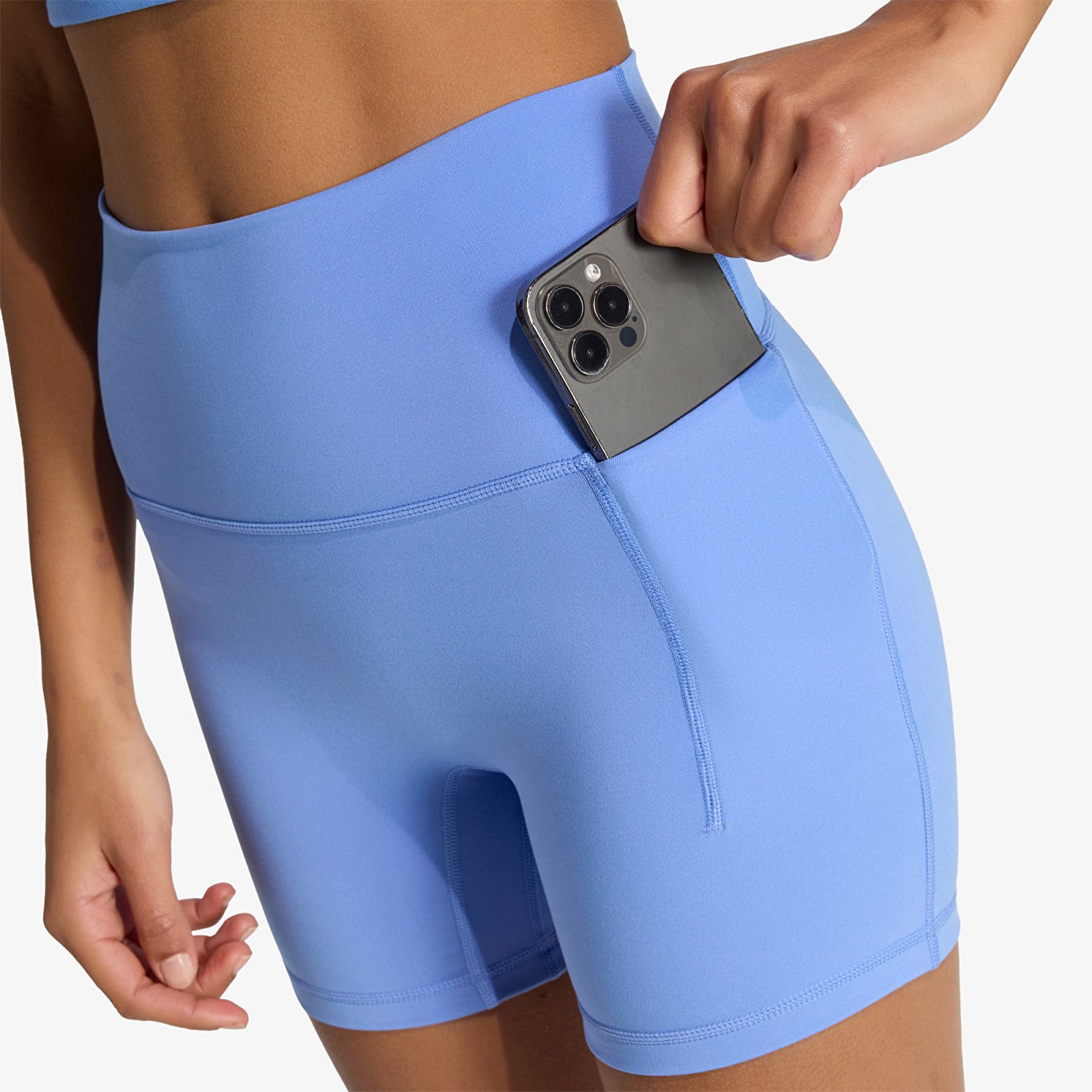 Naisten säärystimet adidas W 3Ss Sculpt S Blue Fushion