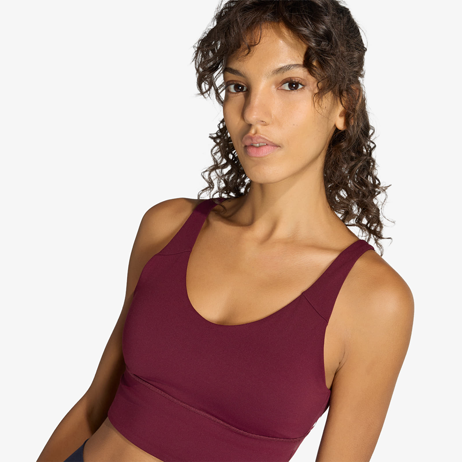Damen-BHs adidas W 3Ss Ess Ms Maroon