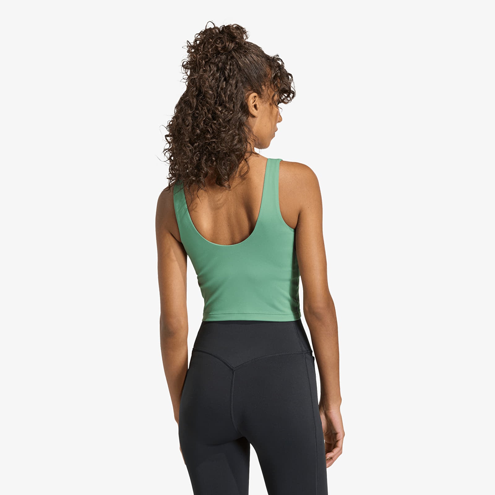 Tops für Frauen adidas W 3Ss Tank Green