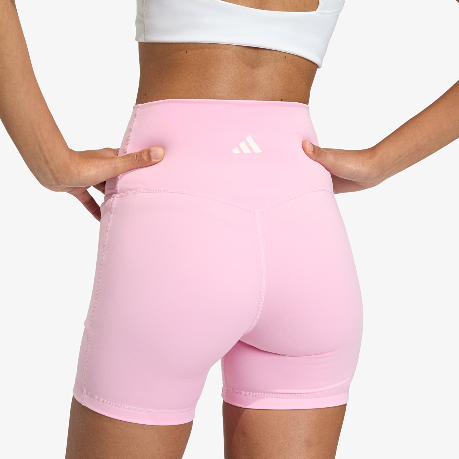 Naisten säärystimet adidas W 3Ss Sculpt S True Pink