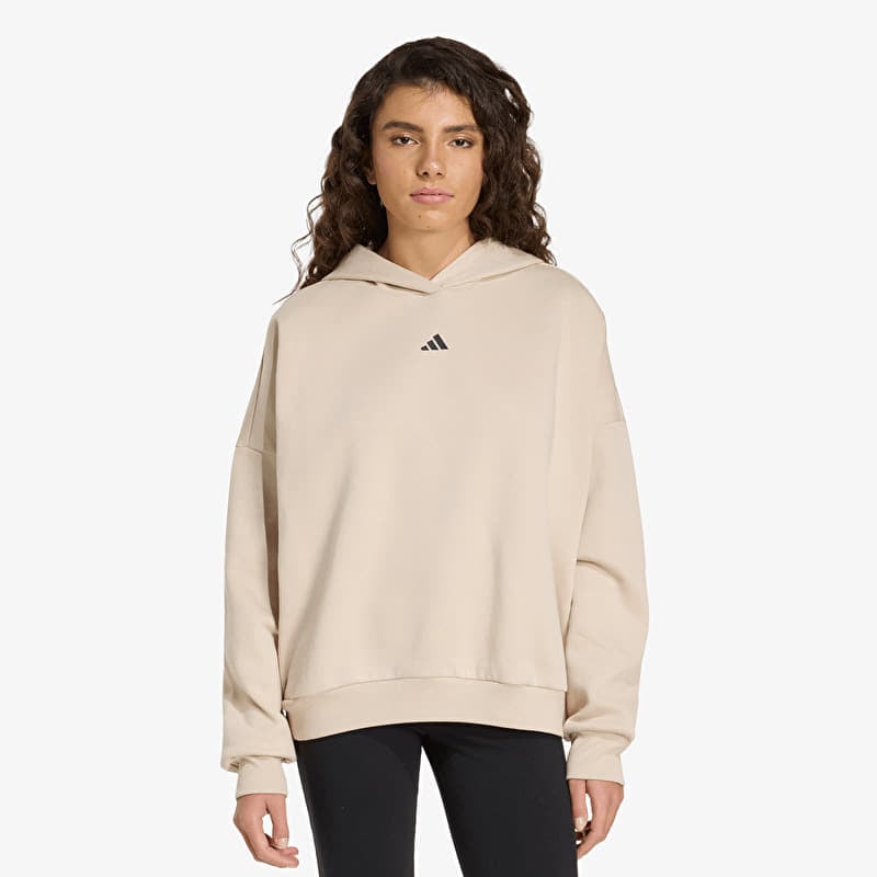 Bluza adidas 3 Stripes Studio Hoodie Crystal Linen