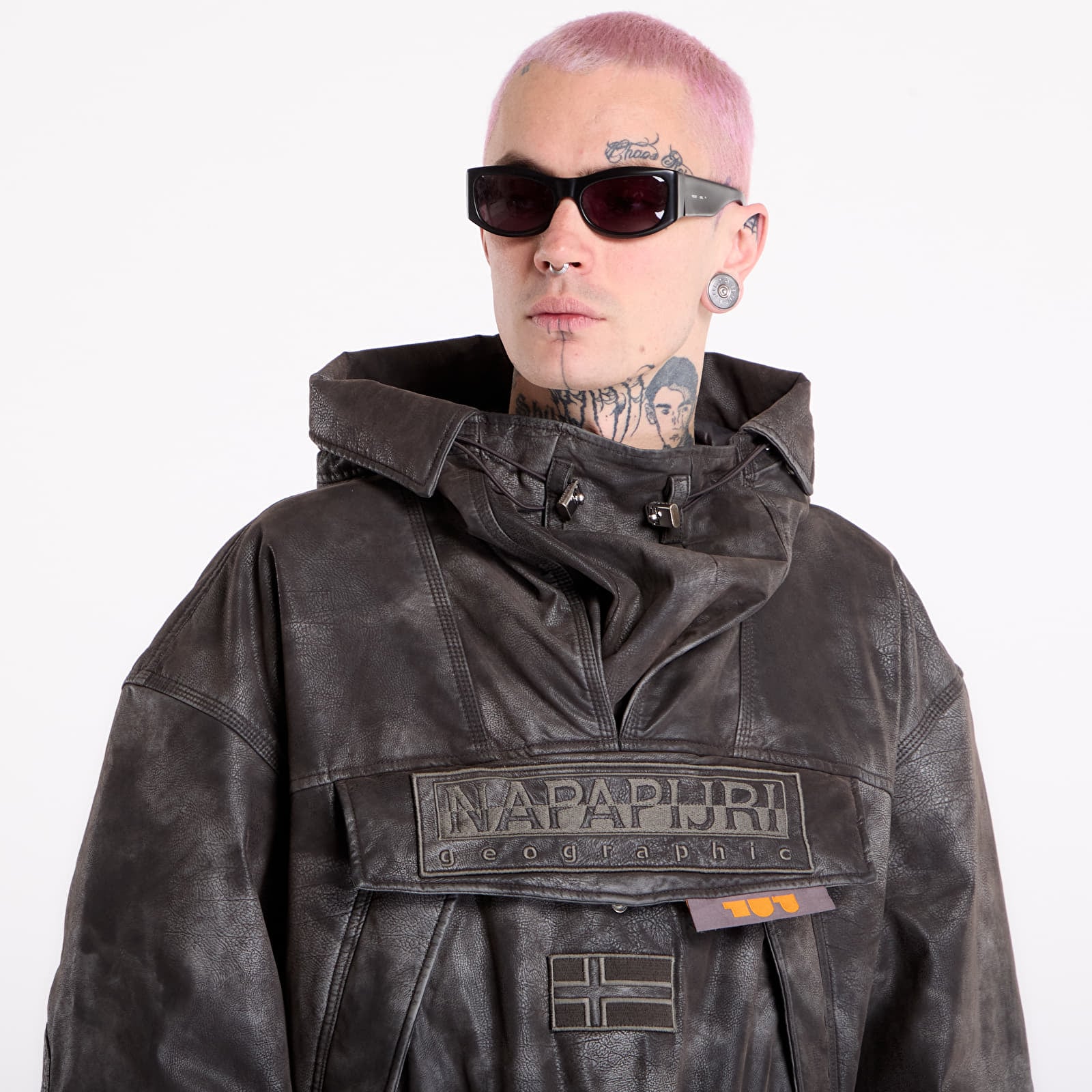 Men's jackets Napapijri x PDF Skidoo Anorak Jacket Gray