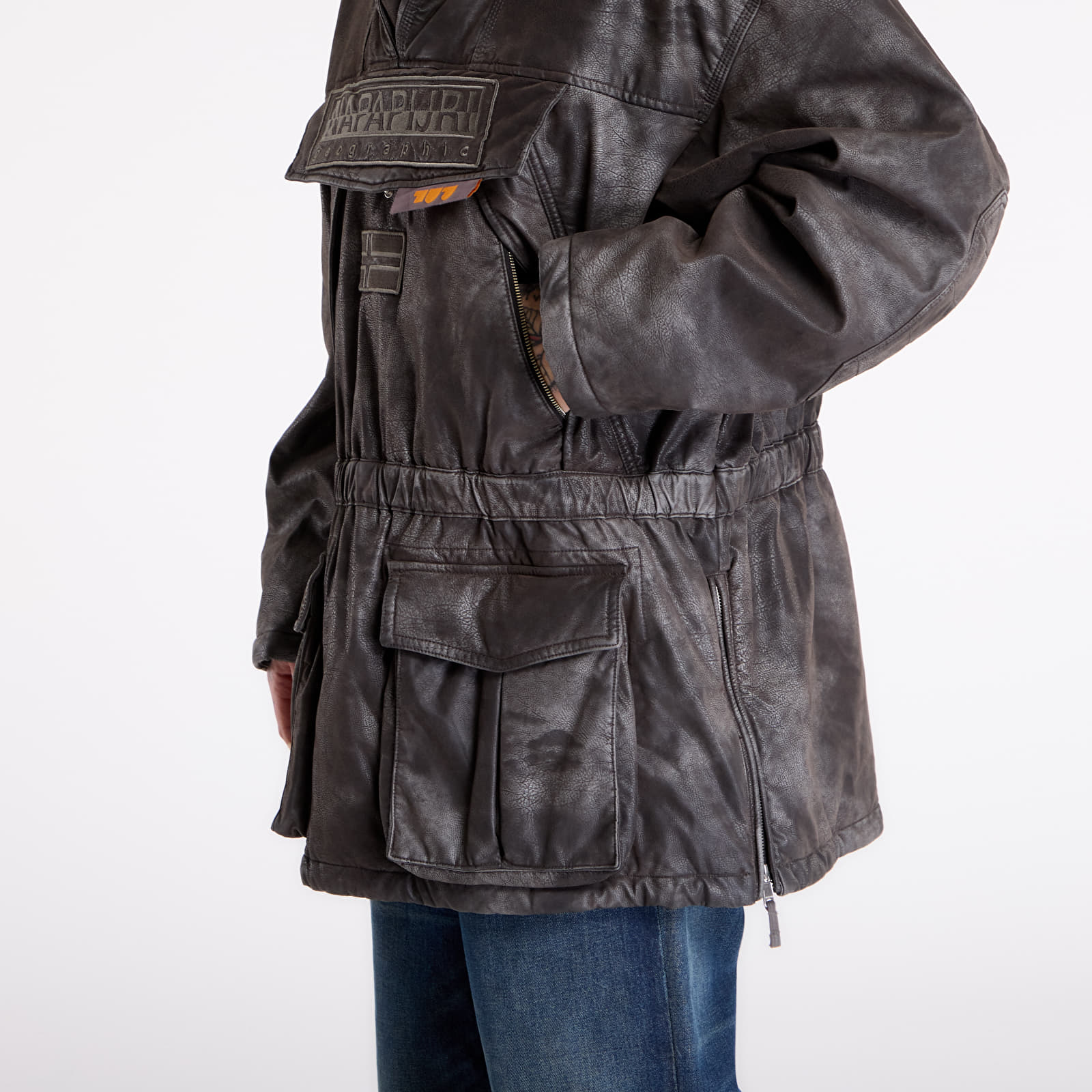 Men's jackets Napapijri x PDF Skidoo Anorak Jacket Gray