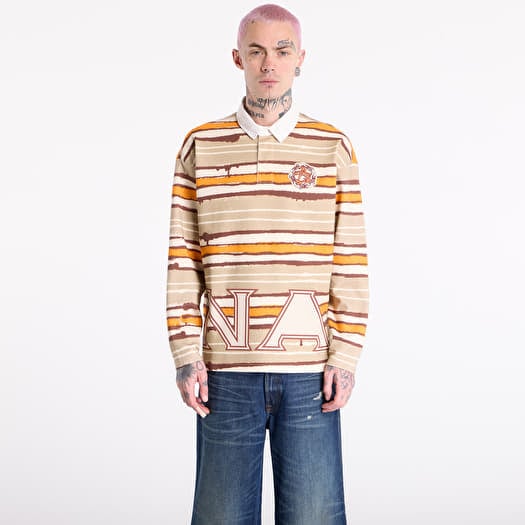 Tricou Napapijri Long-Sleeved Polo Shirt PDF Multicolour SNO