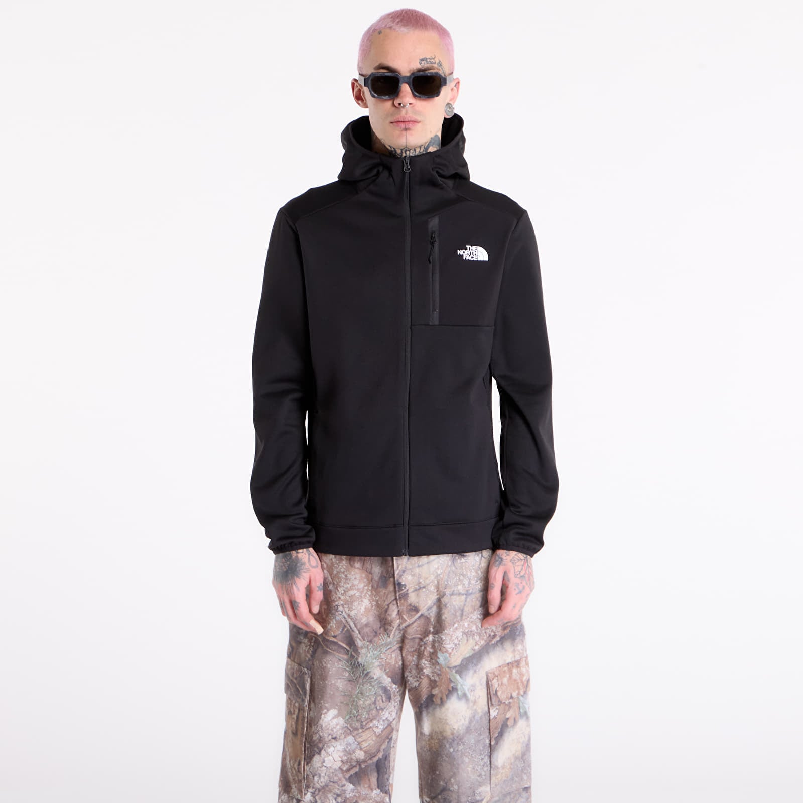 Men's jackets The North Face Mountain Athletics Fleece Full Zip Jacket TNF Black