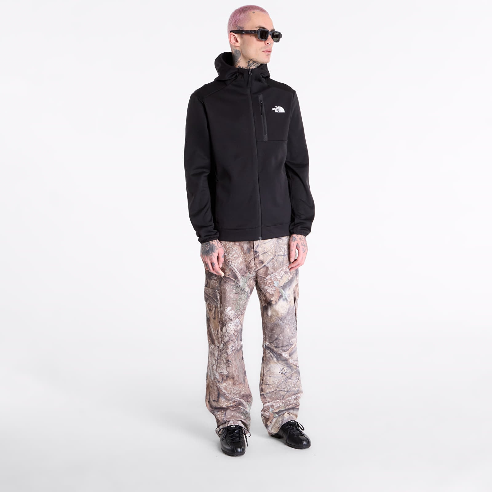 Men's jackets The North Face Mountain Athletics Fleece Full Zip Jacket TNF Black