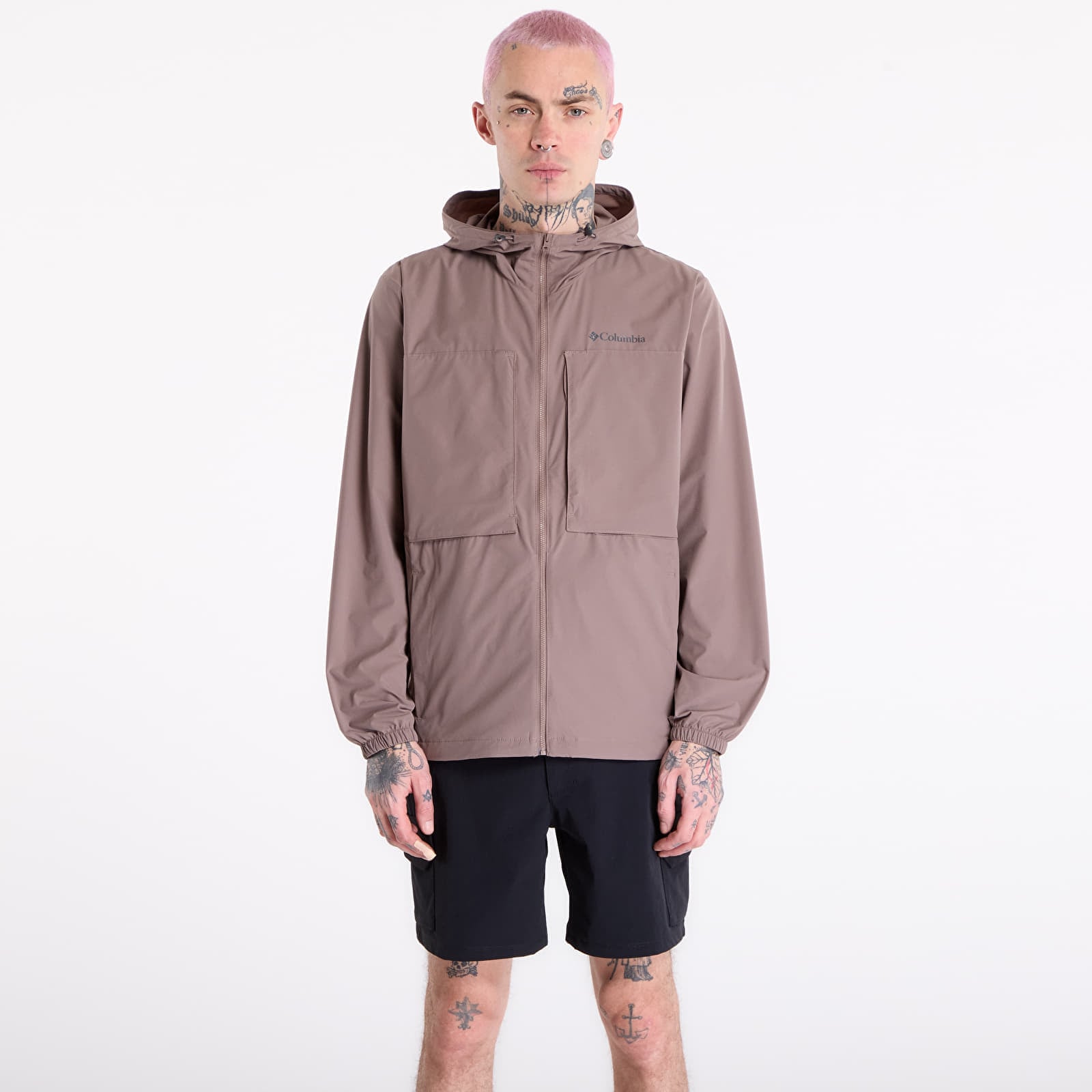 Ветровка Columbia Street Heights™ Hooded Windbreaker Iron XL