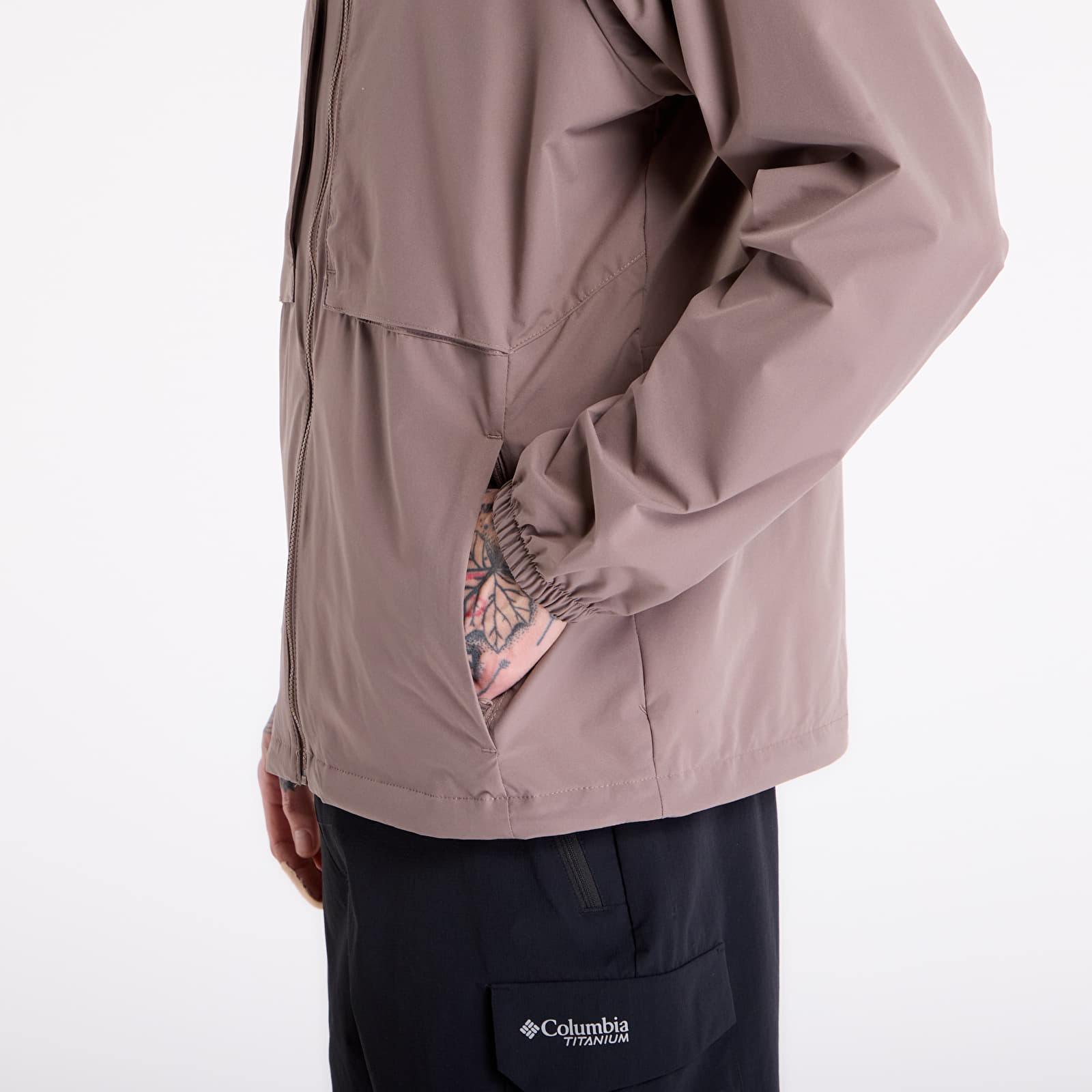 Herren-Windjacken Columbia Street Heights™ Hooded Windbreaker Iron