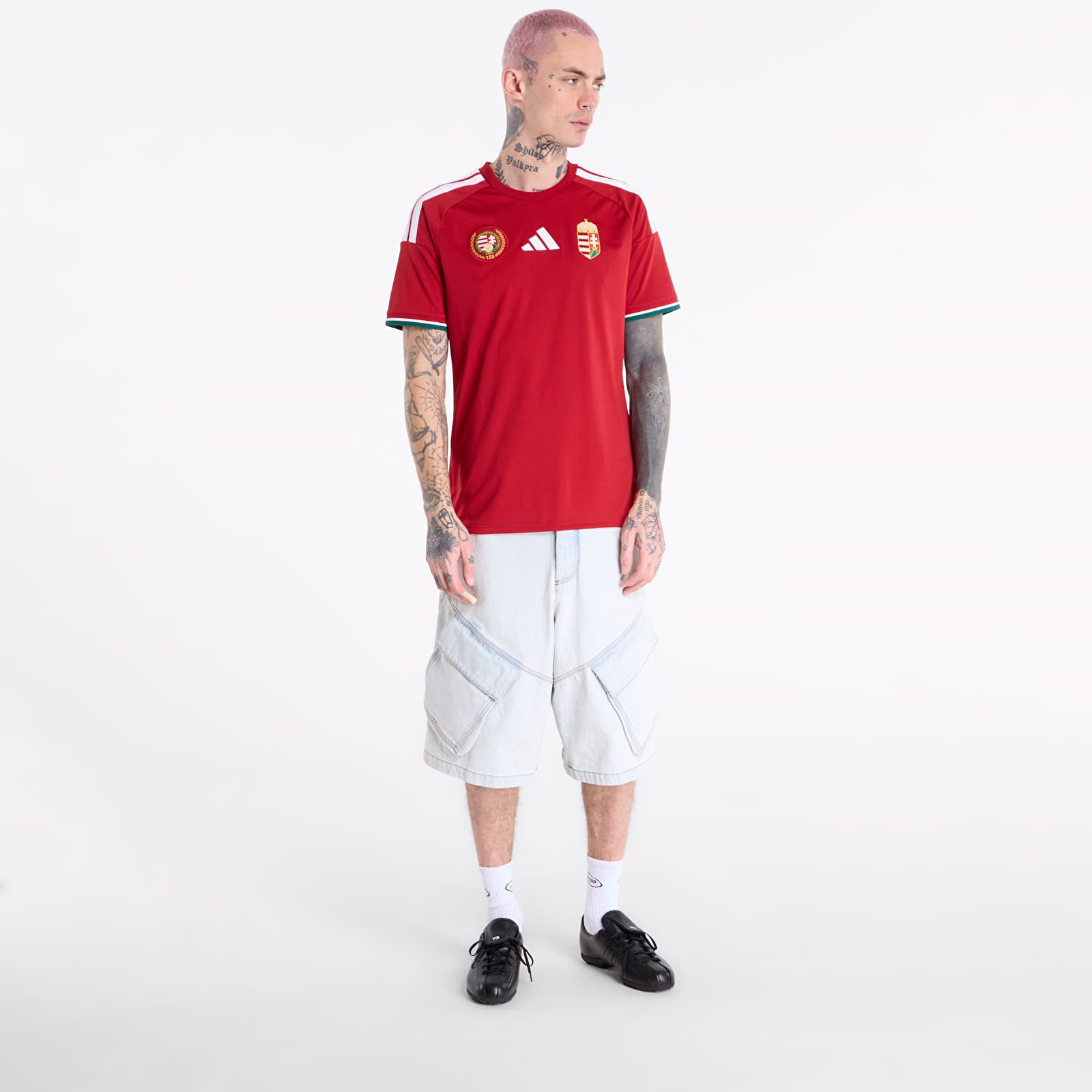 Vyriški marškinėliai adidas Hff H Jersey Tmvire