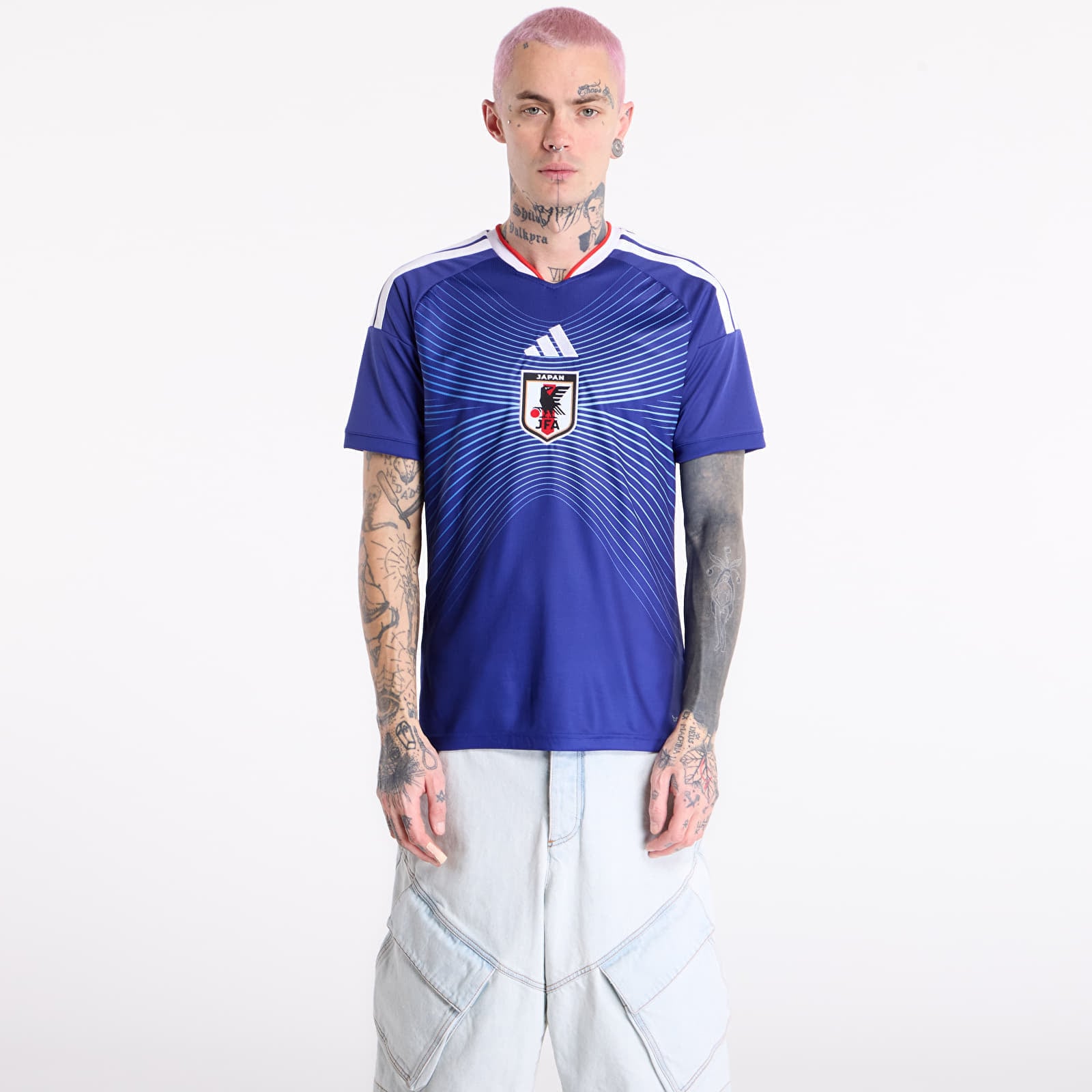 Фланелка adidas Jfa H Jersey Japblu/ Ash Blue XL