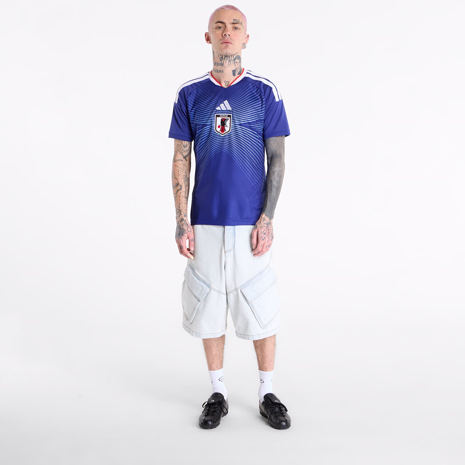 Men's Jerseys adidas Jfa H Jersey Japblu/ Ash Blue